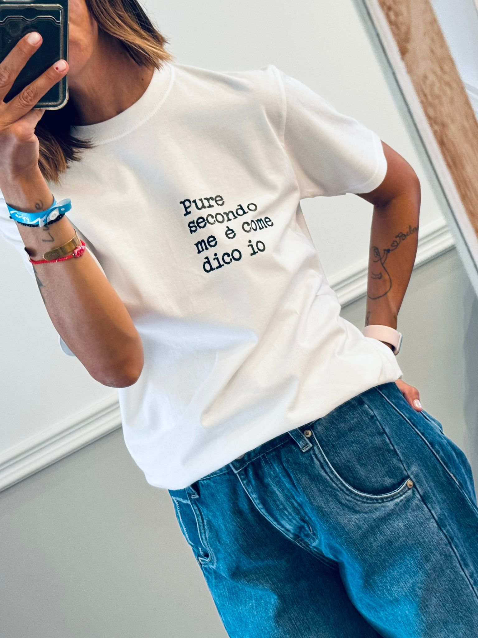 T-shirt Pure secondo me è come dico io