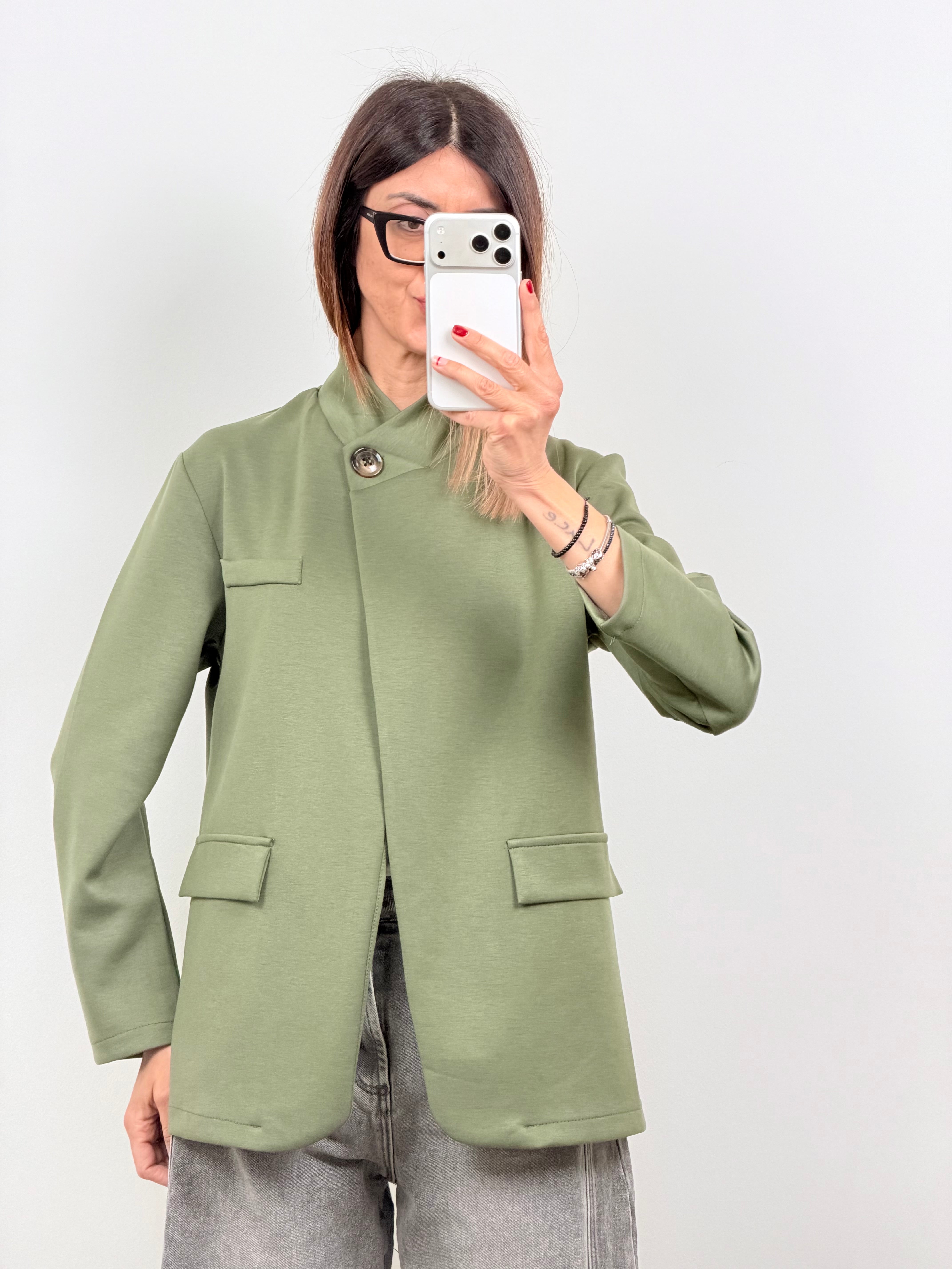 Blazer Nottingham verde