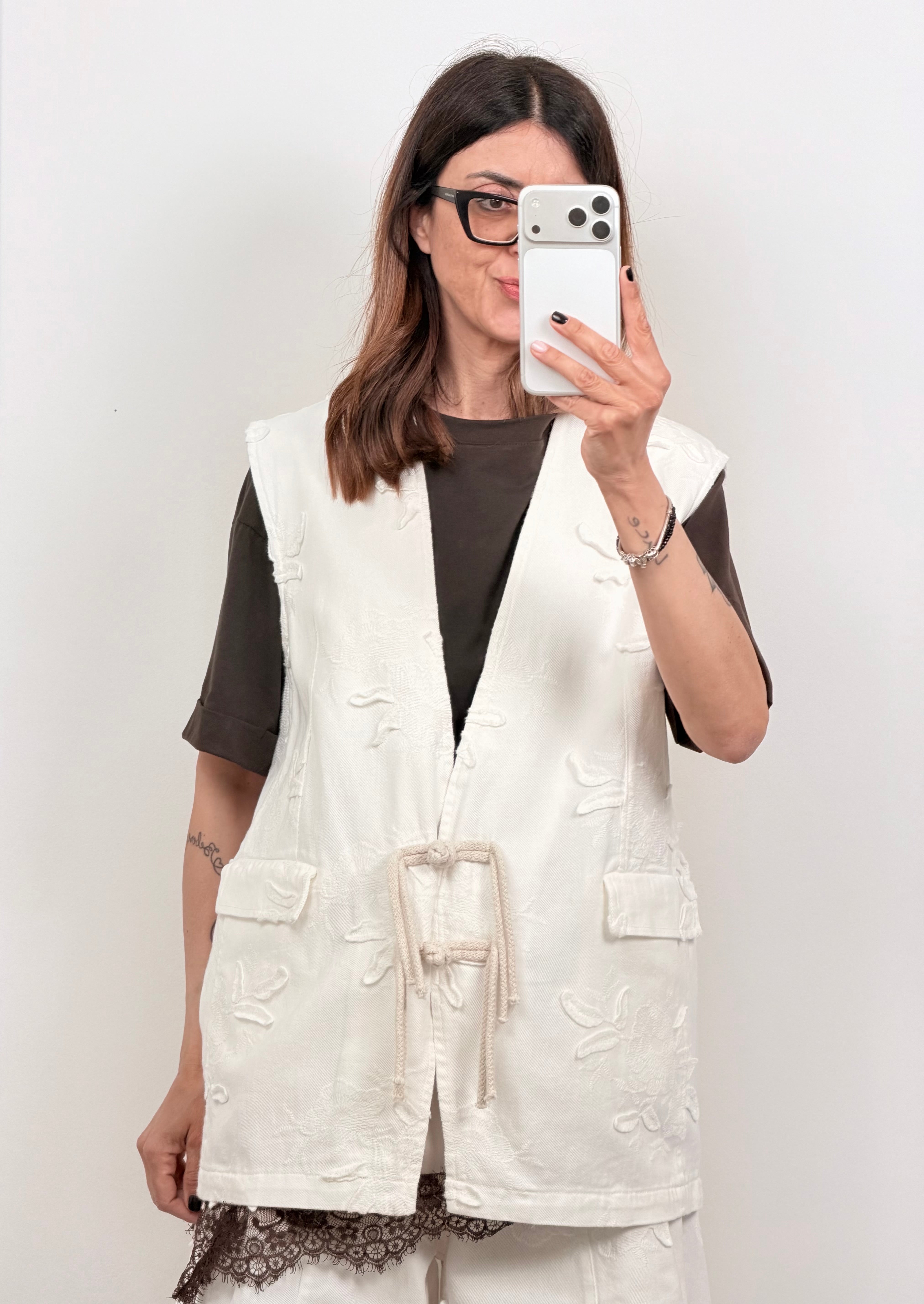 Maxi gilet Tanzania by Lumina