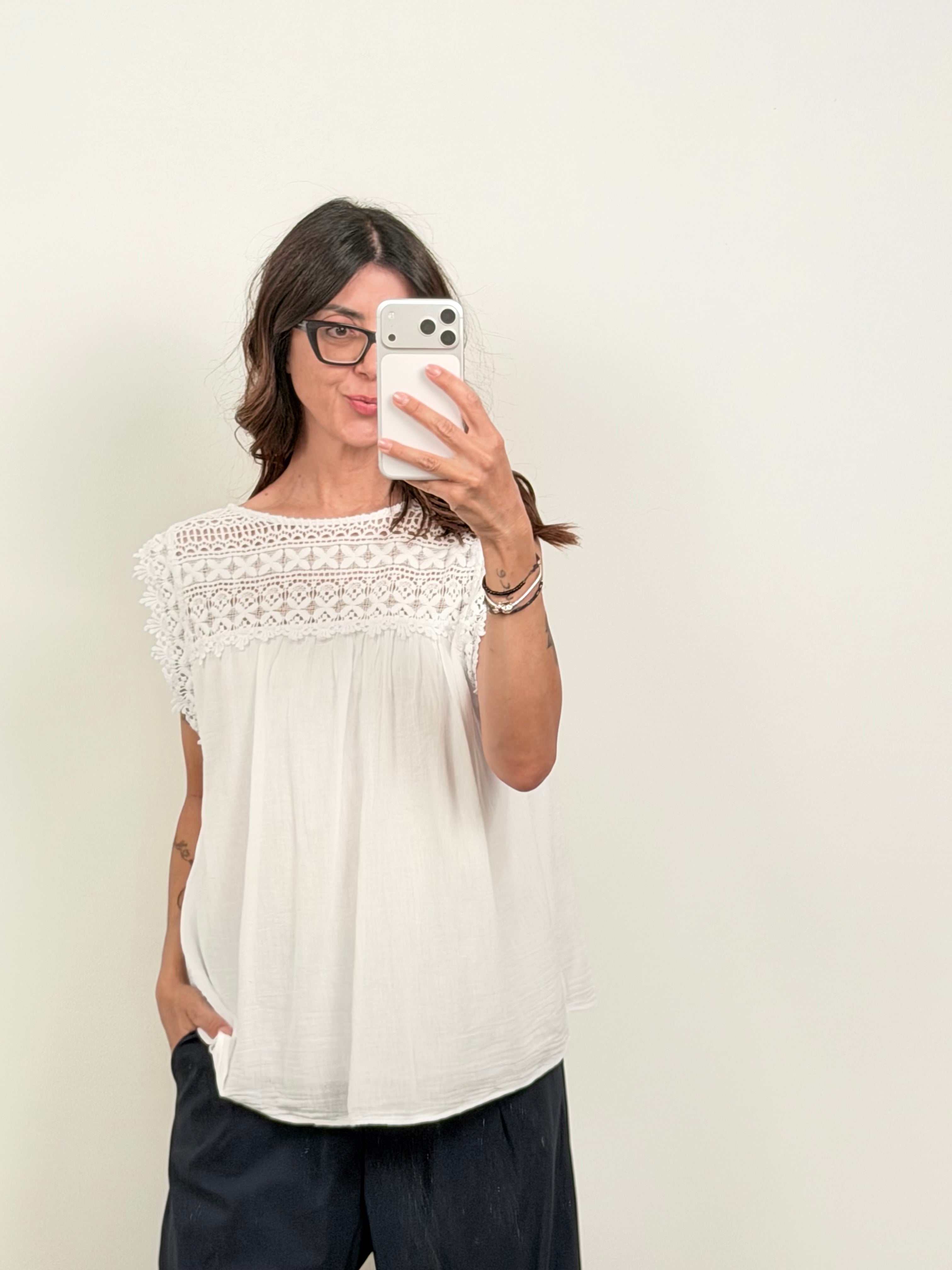 Blusa Merletto