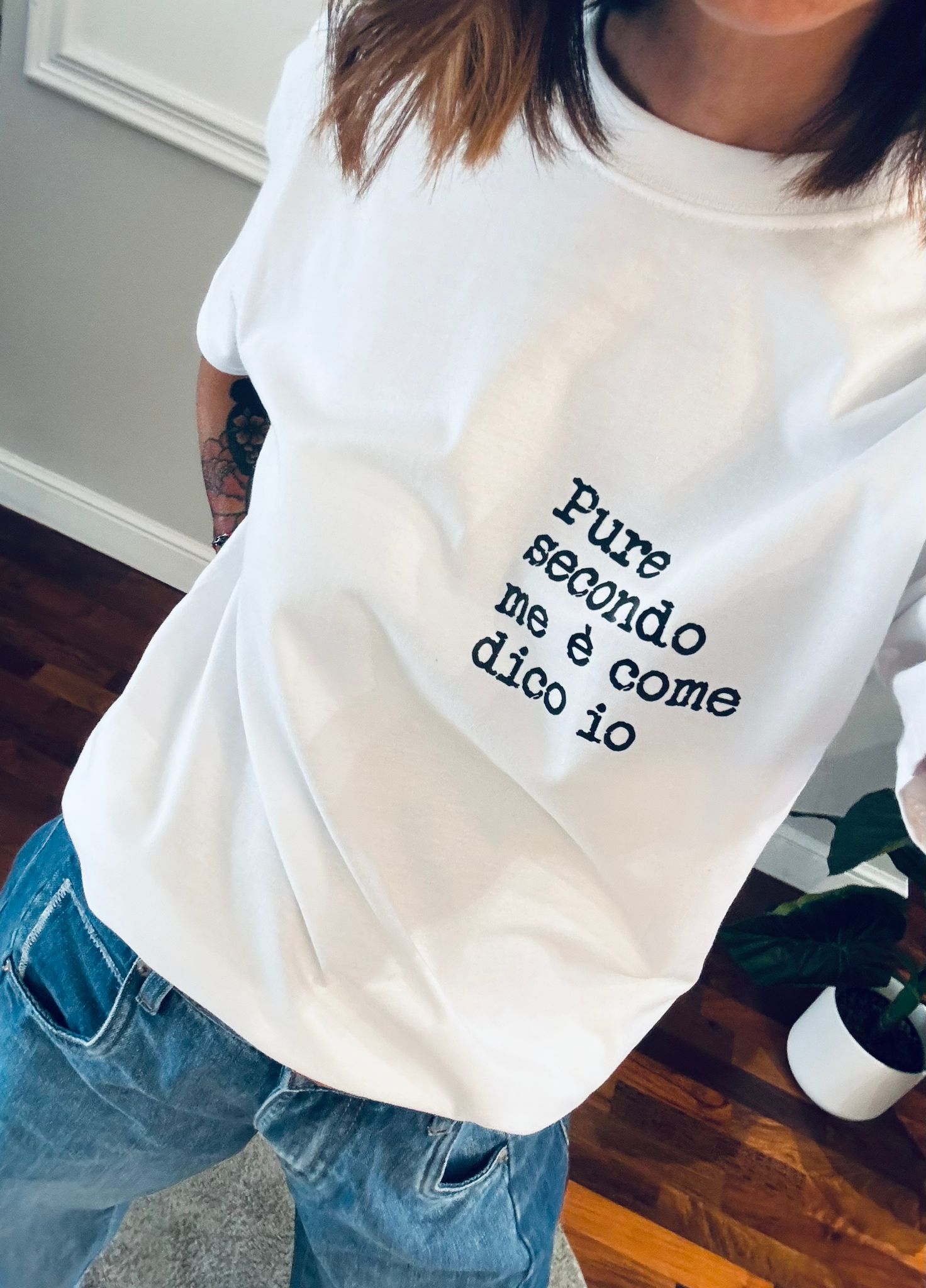 T-shirt Pure secondo me è come dico io