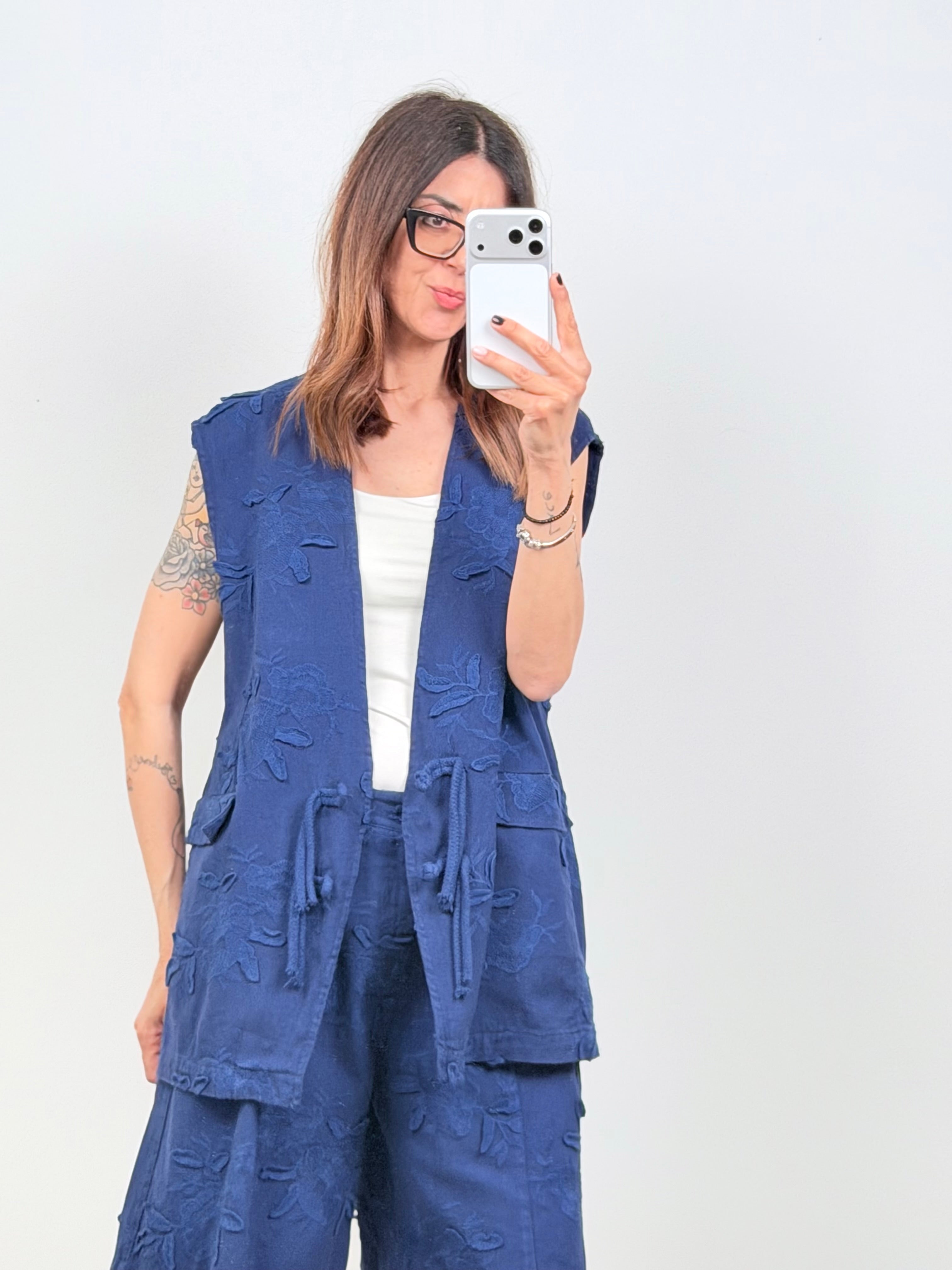 Maxi gilet Tanzania by Lumina