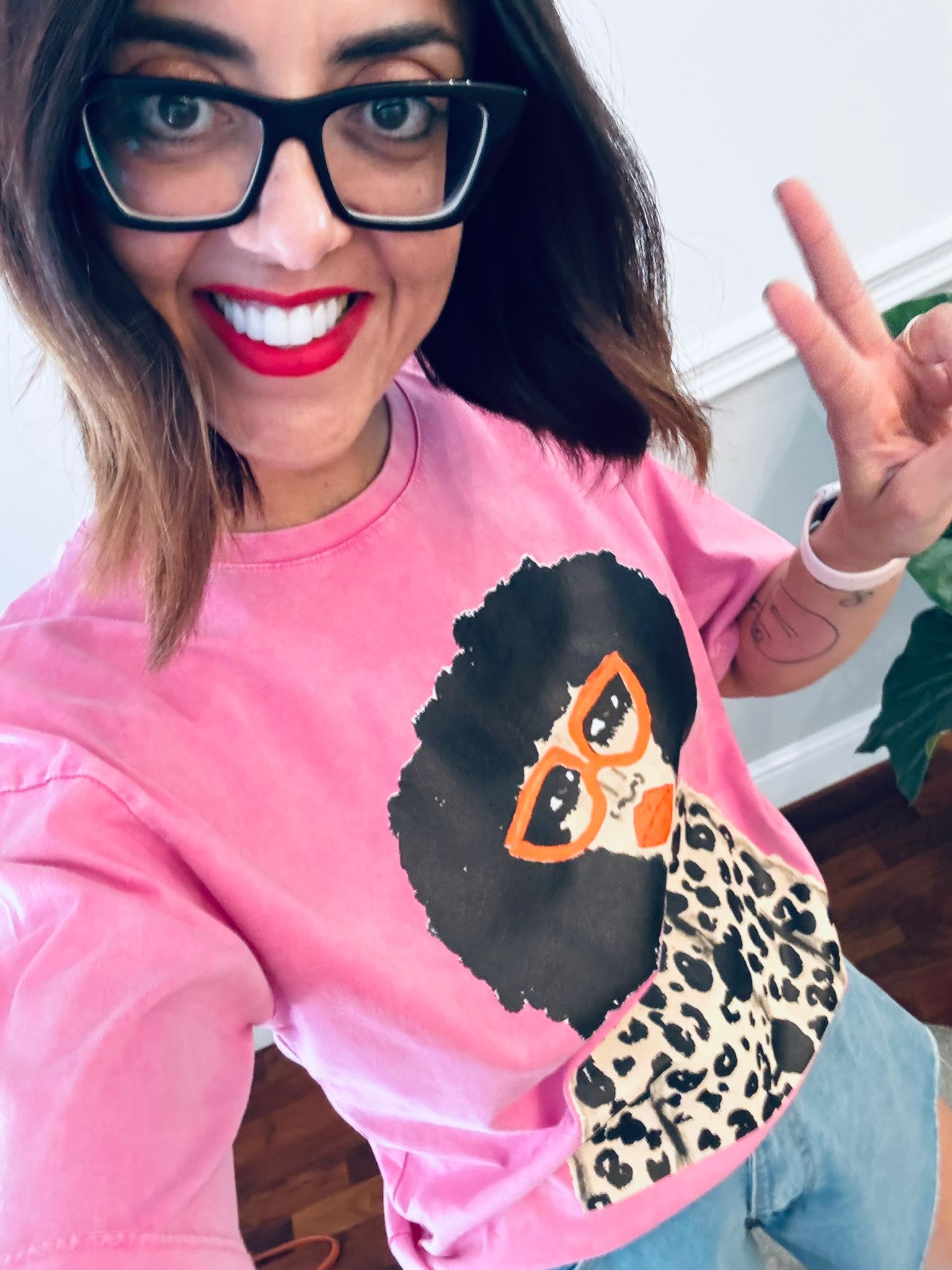 T-shirt Foxy per gli amici Franca