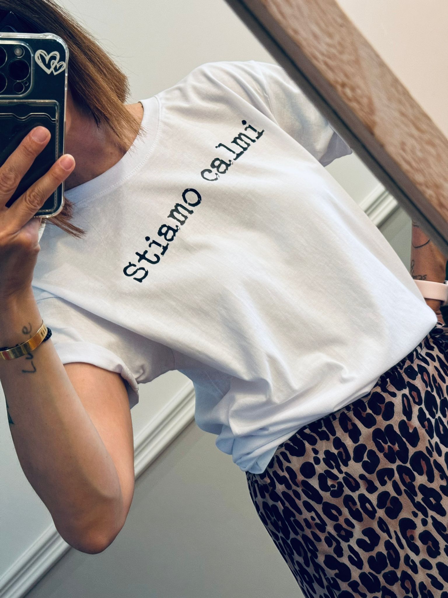 T-shirt Stiamo calmi