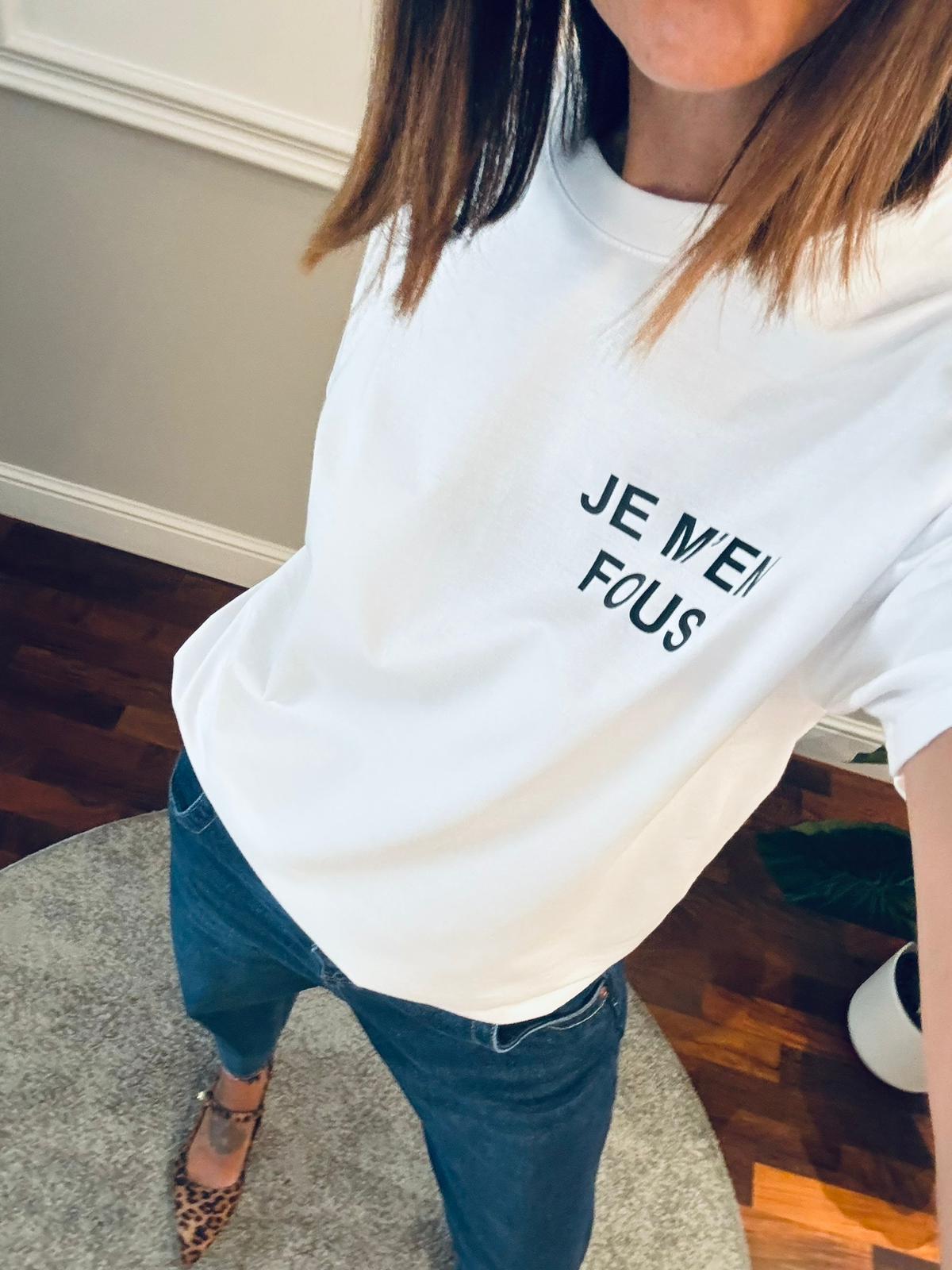 T-shirt JE M'EN FOUS
