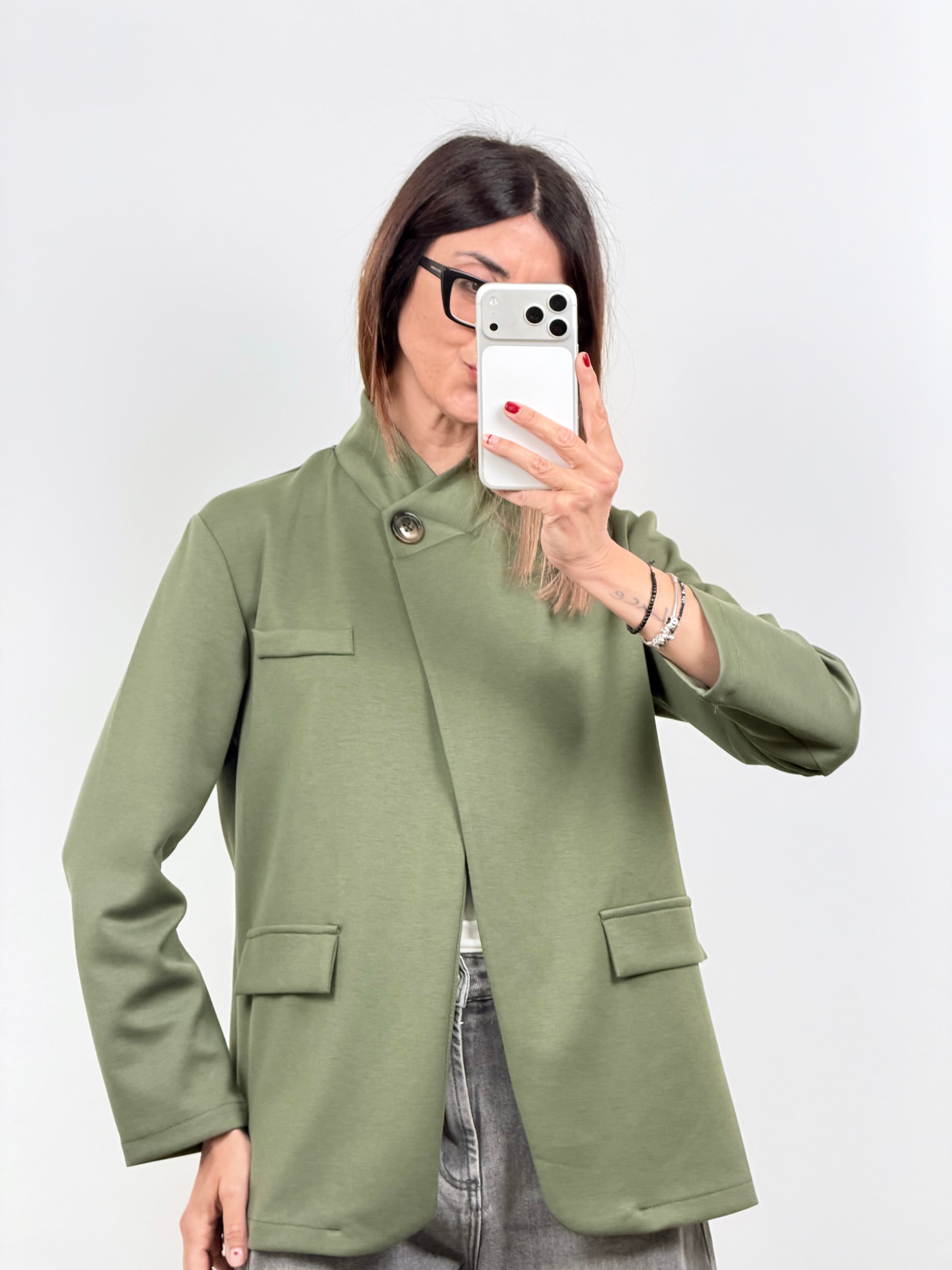 Blazer Nottingham verde