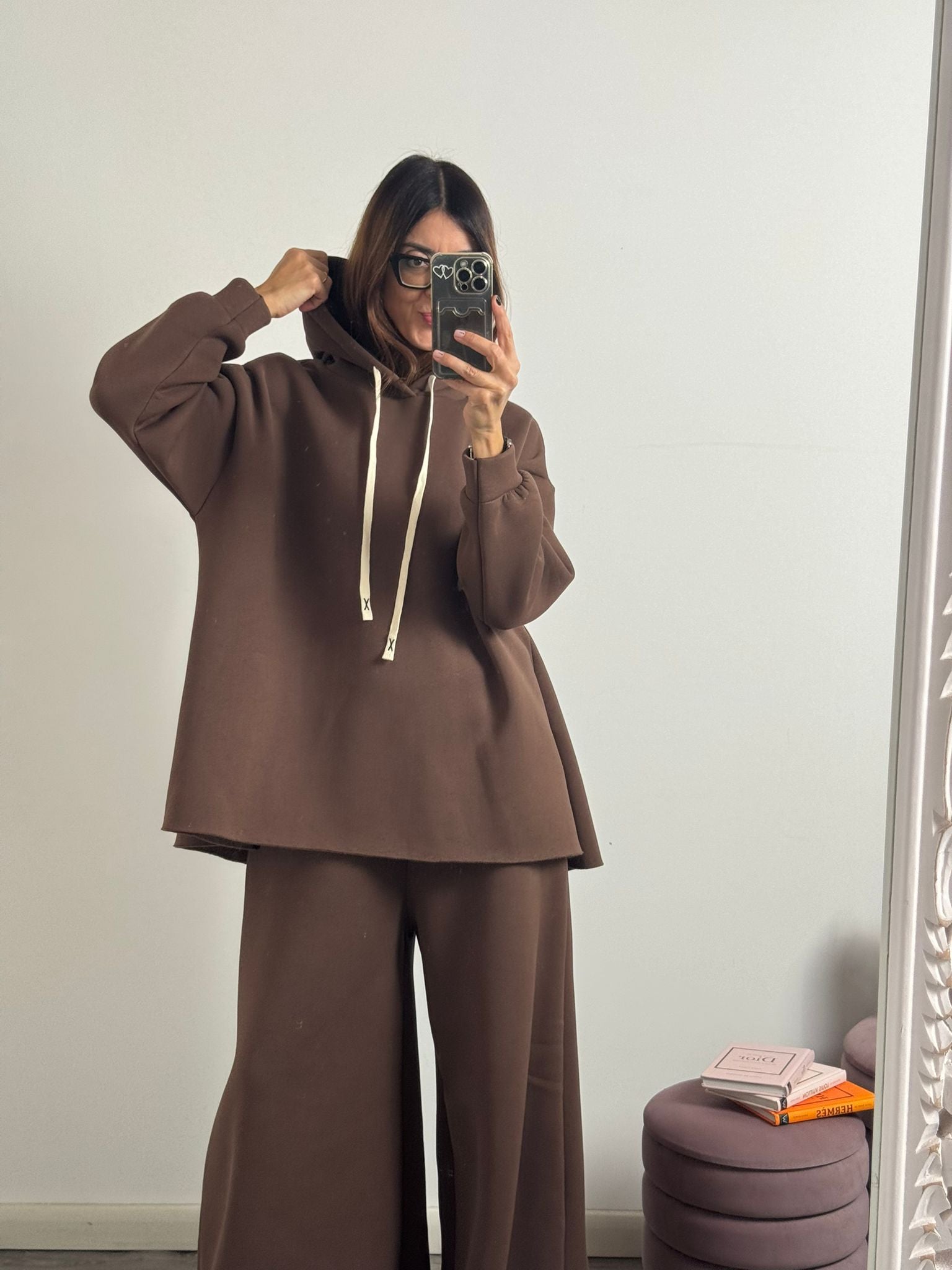 Felpa Street con cappuccio felpato in preordine