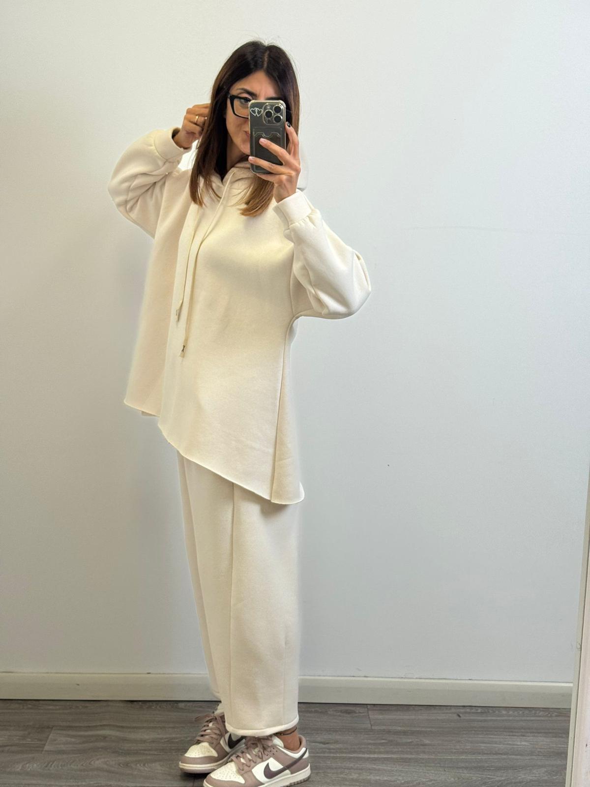 Felpa Street con cappuccio felpato in preordine