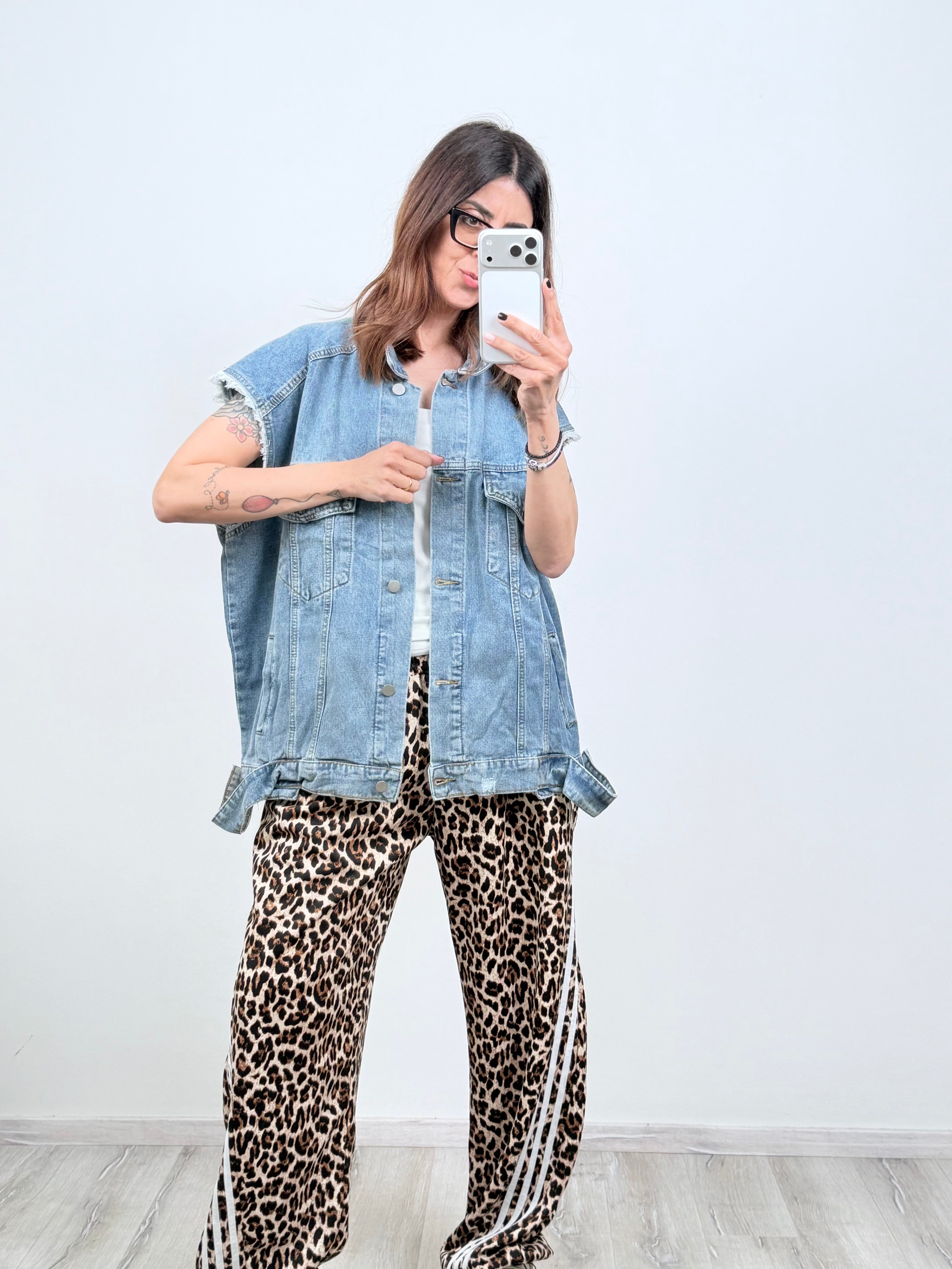 MAXI GILET DENIM COLORADO