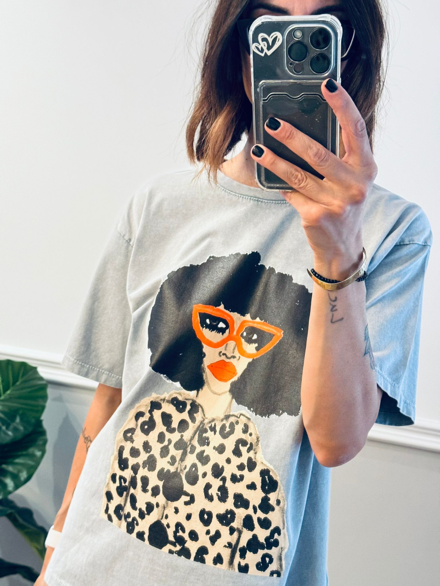 T-shirt Foxy per gli amici Franca