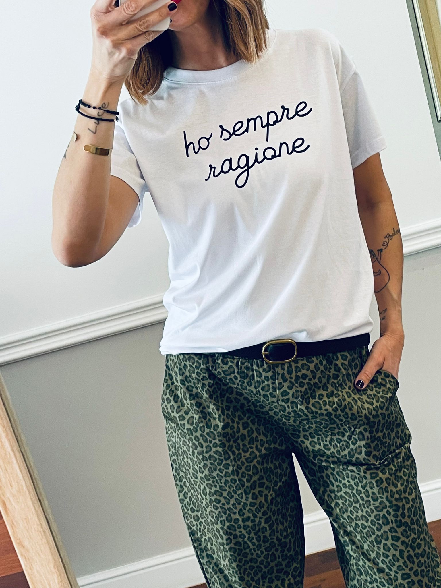 T-shirt Ho sempre ragione