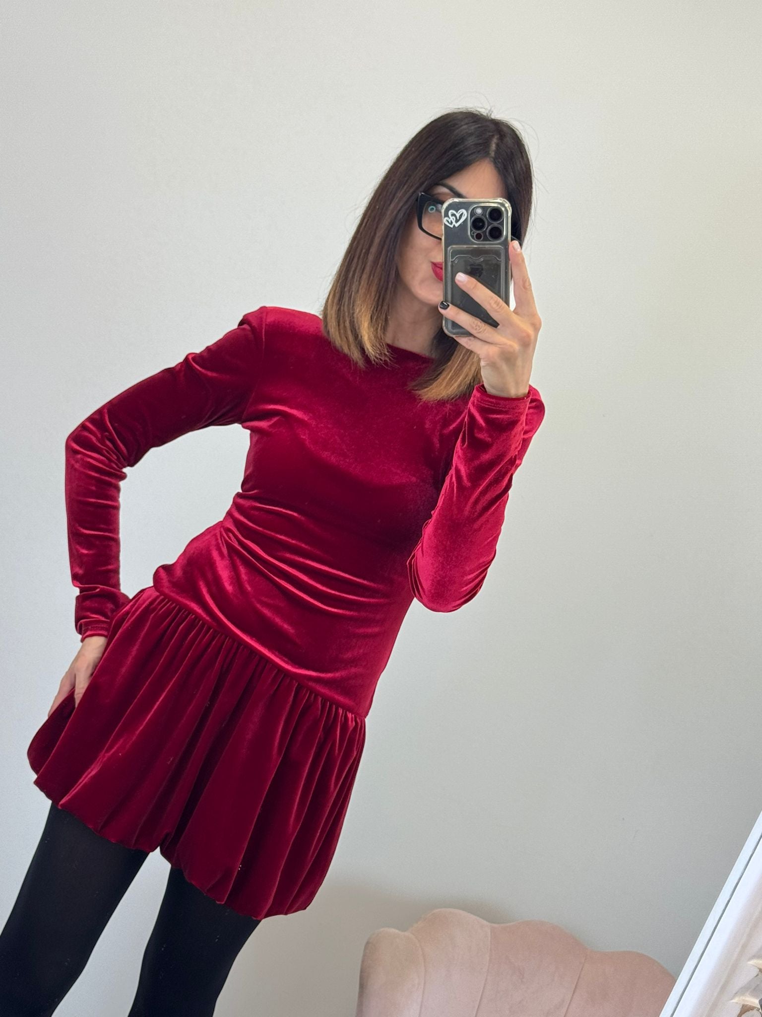 Mini Dress Velvet