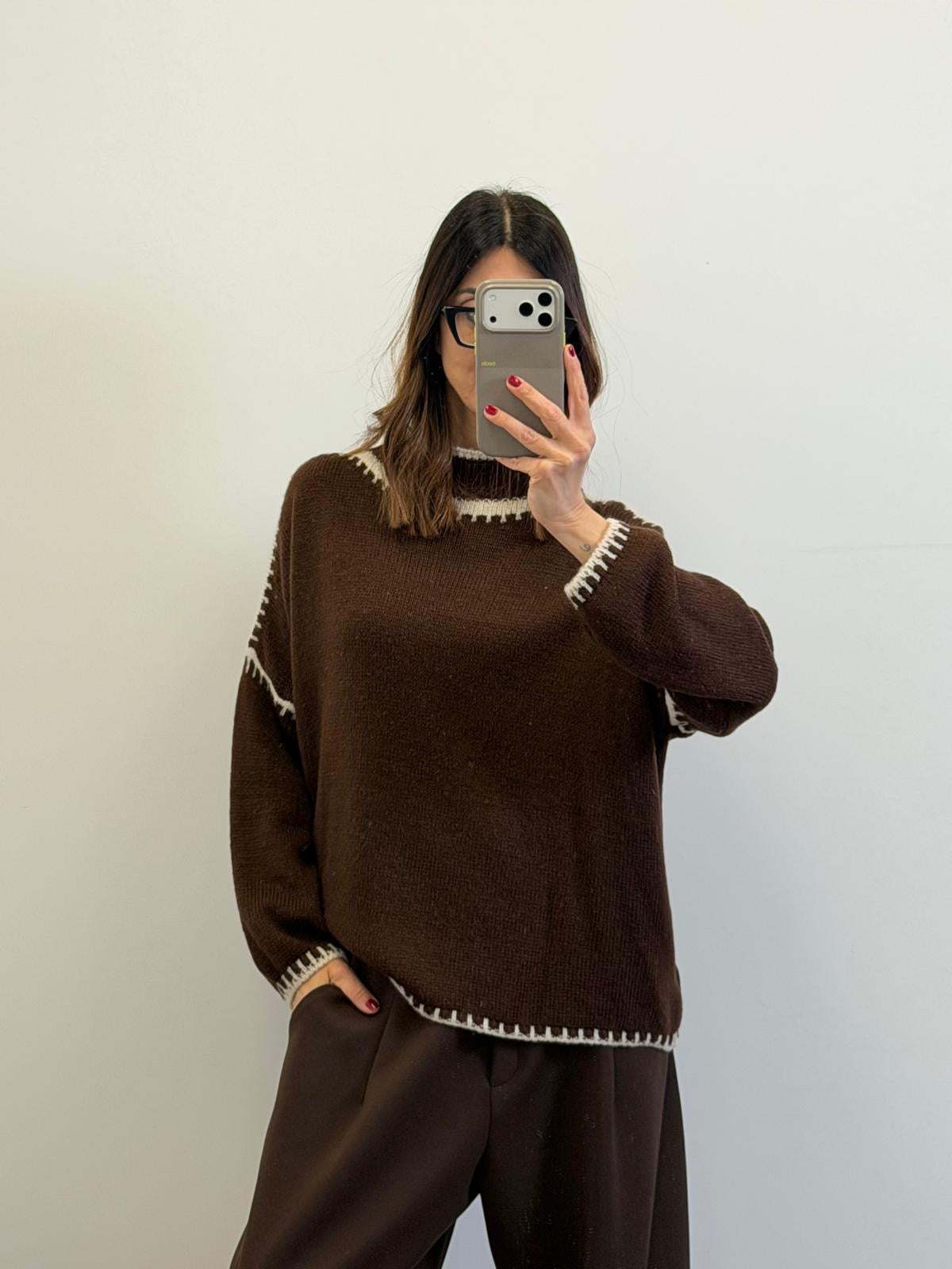 PULL SALISBURGO ciocco/burro