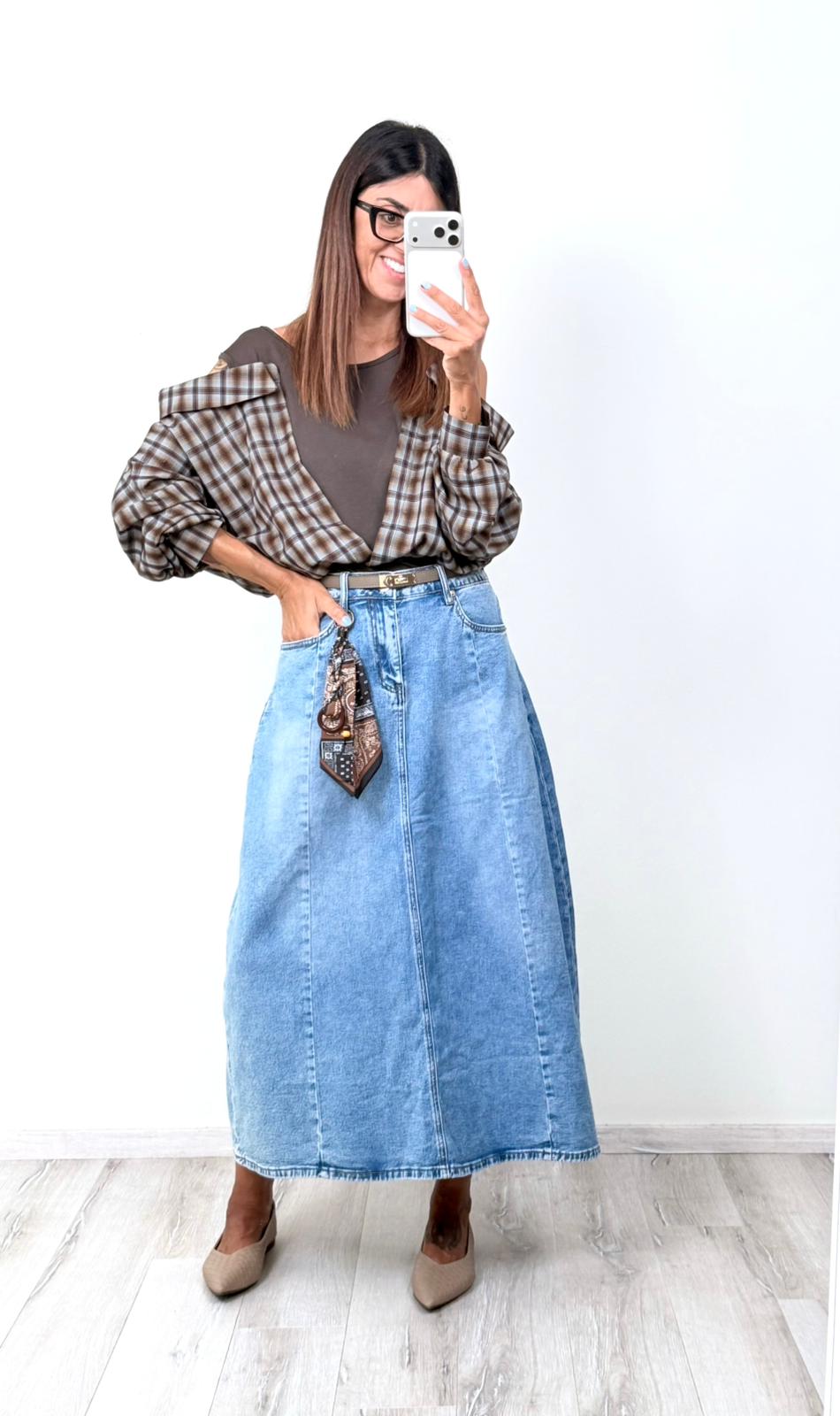 Gonna in denim Minneapolis