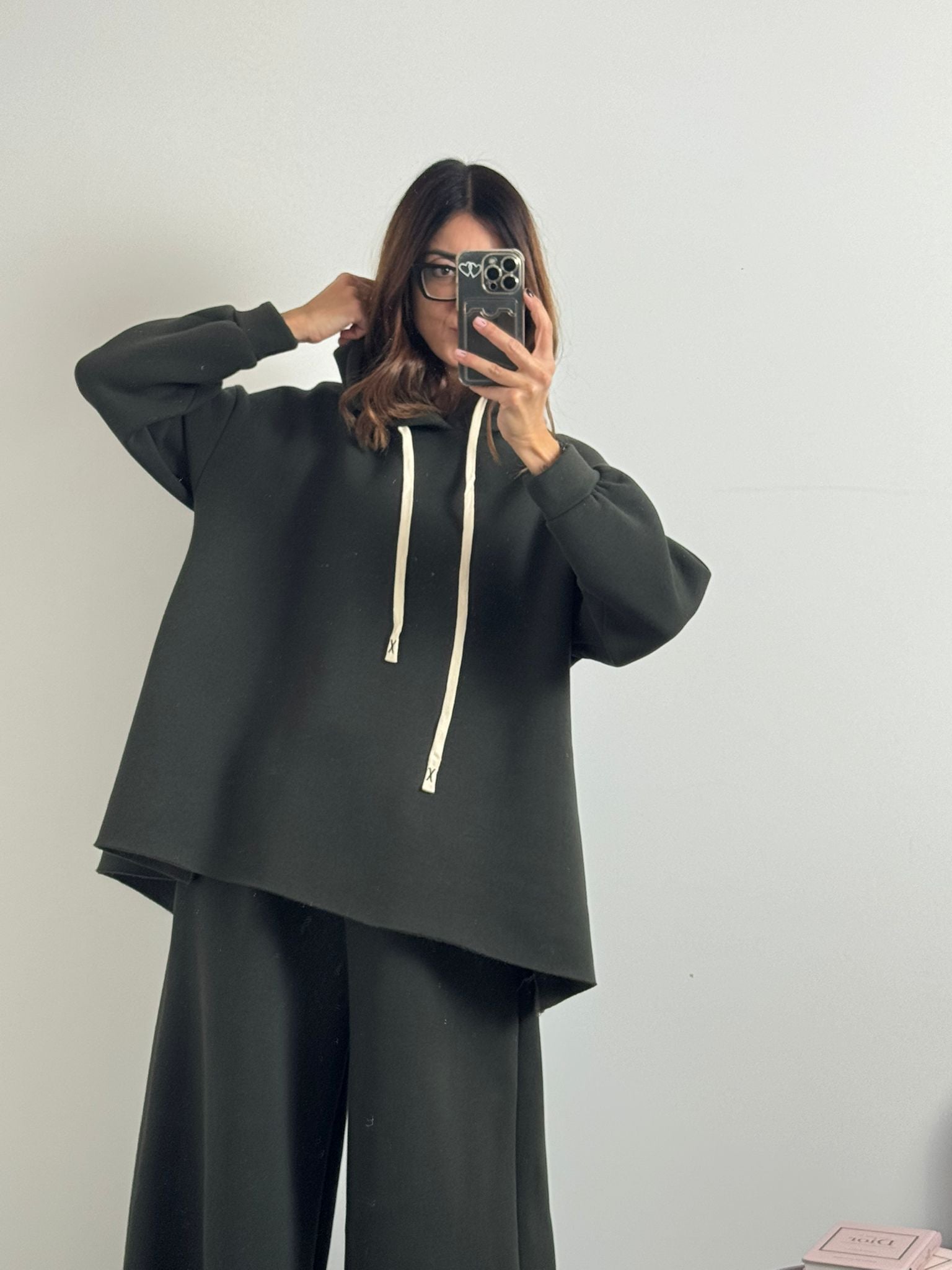 Felpa Street con cappuccio felpato in preordine