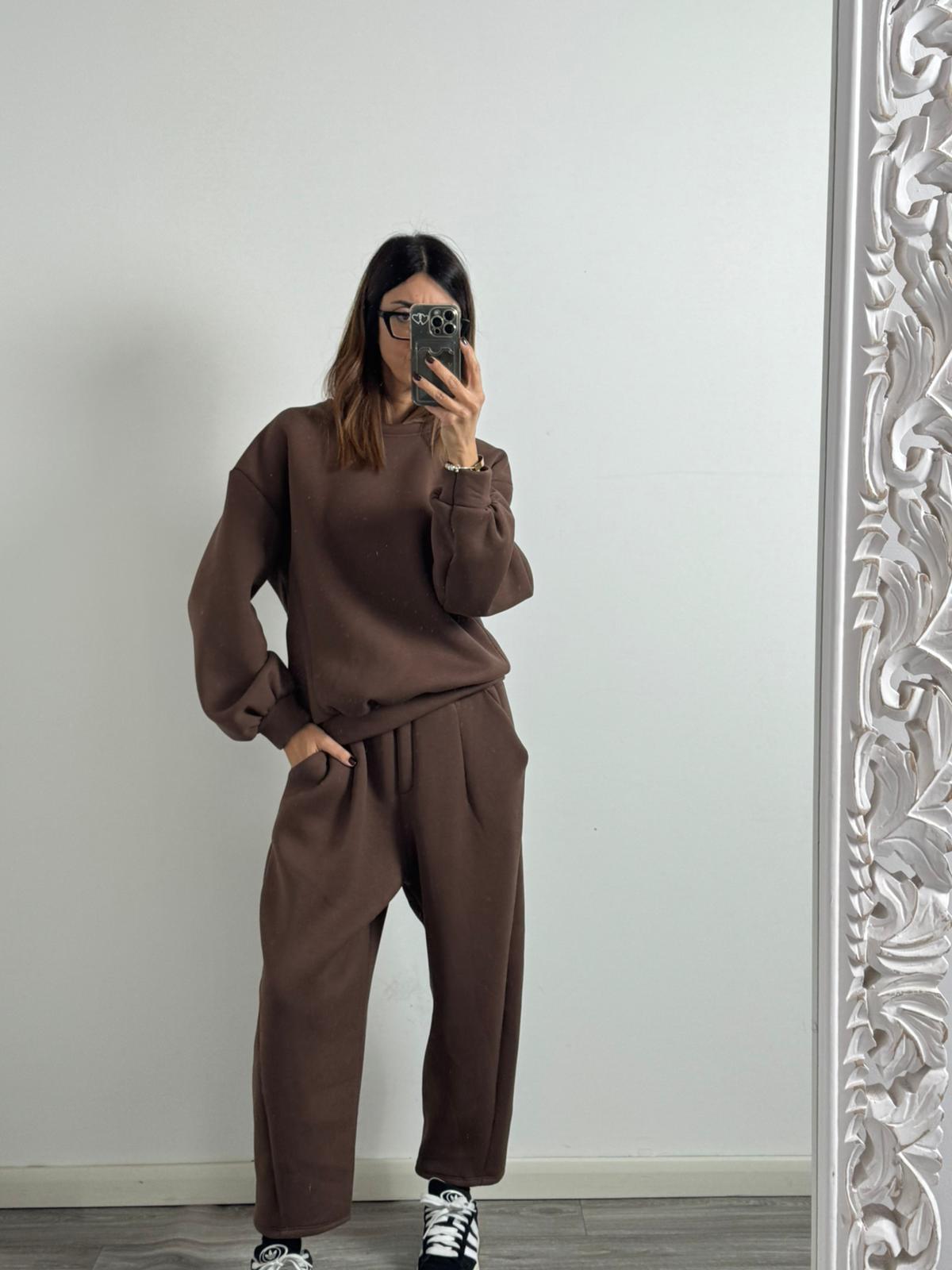 Felpa Street girocollo felpato in preordine