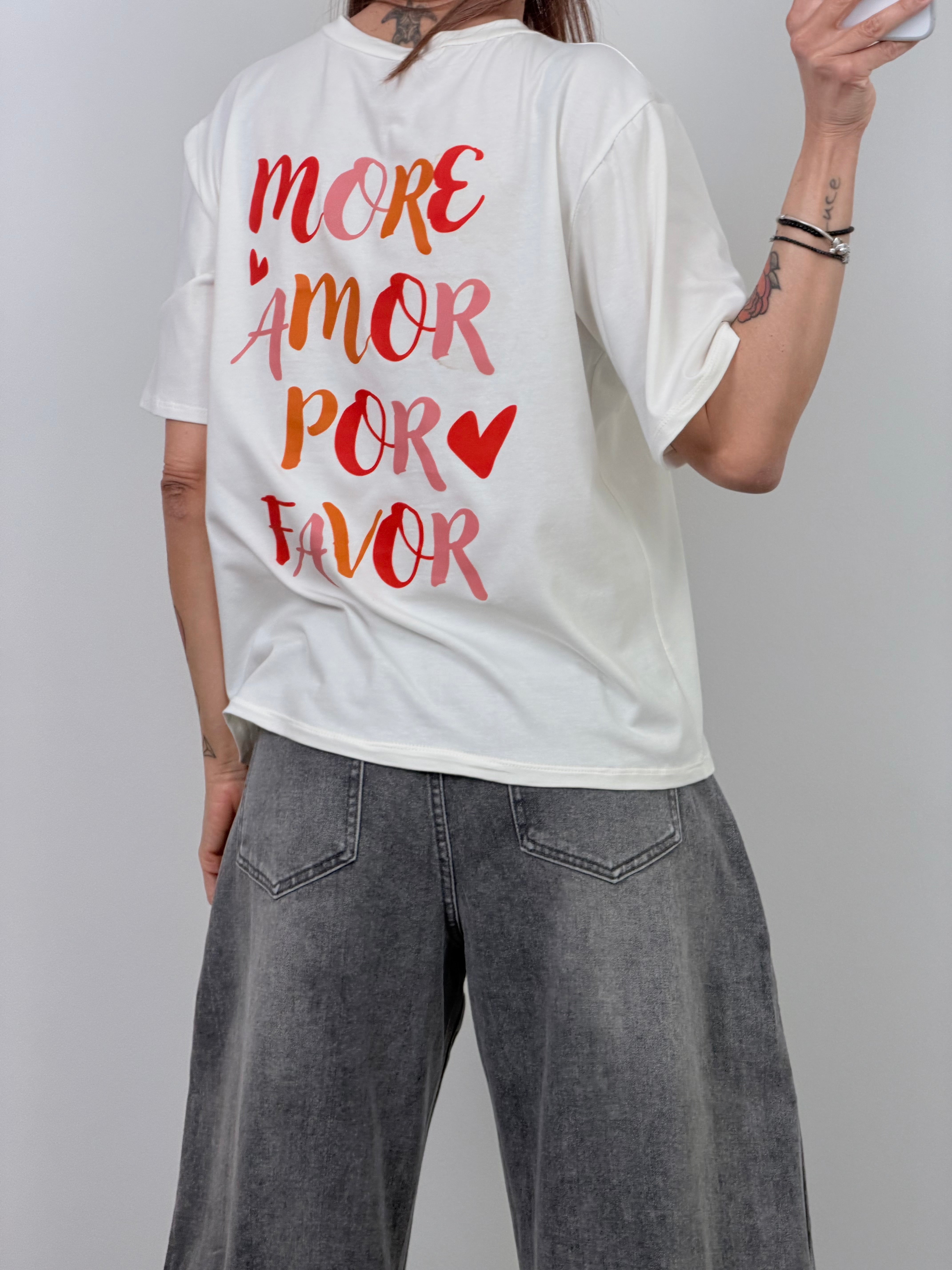 T-SHIRT MORE AMOR