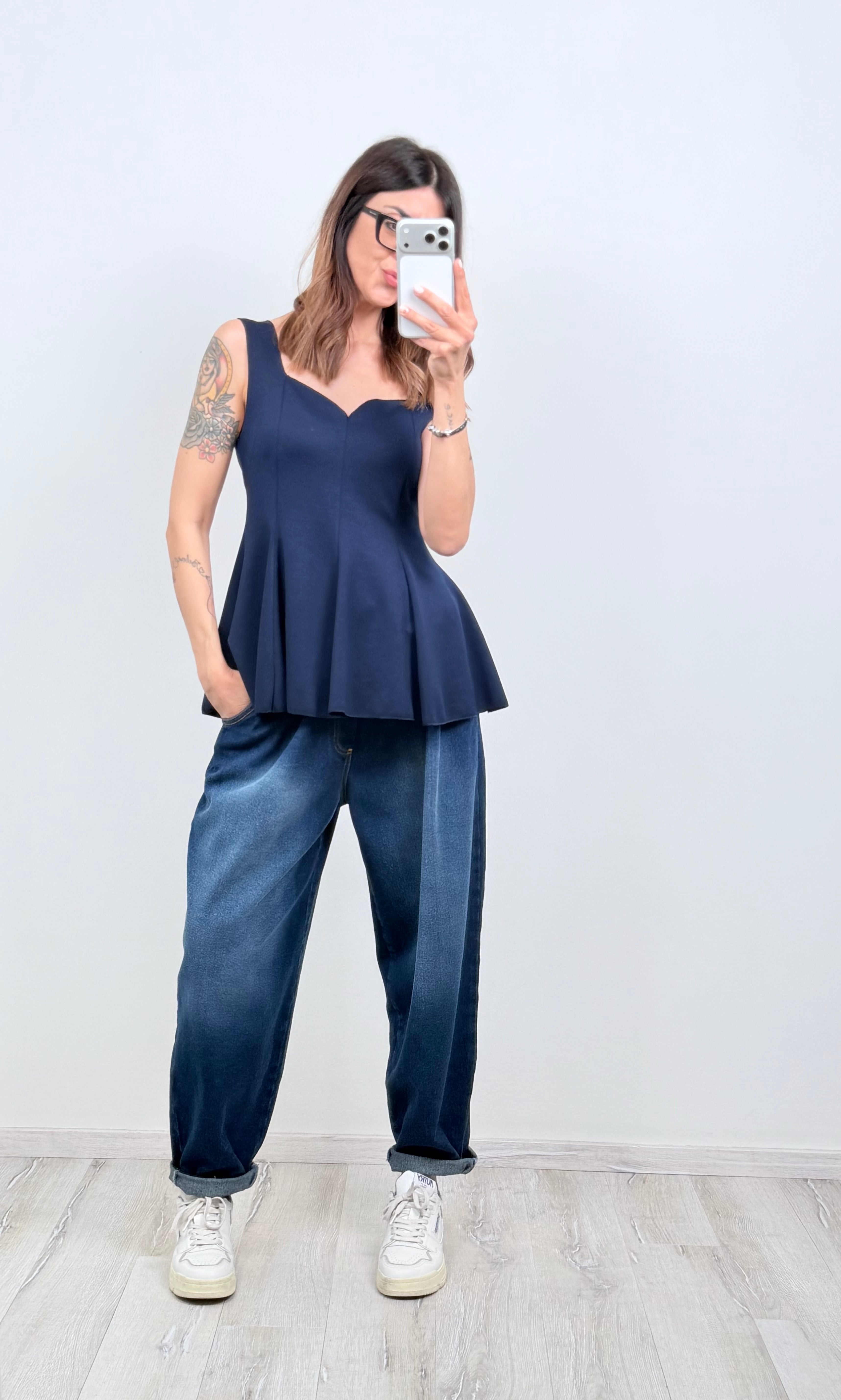 Top canotta Versailles