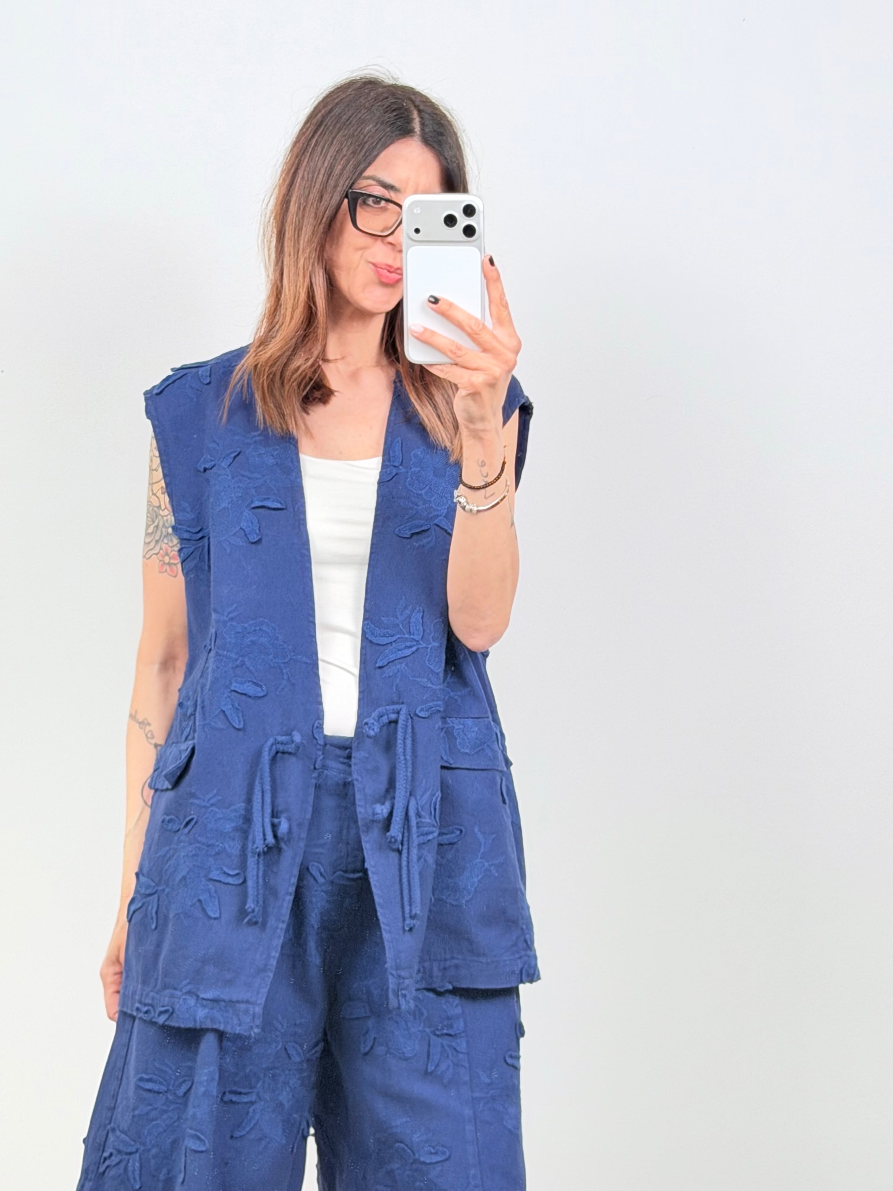 Maxi gilet Tanzania by Lumina
