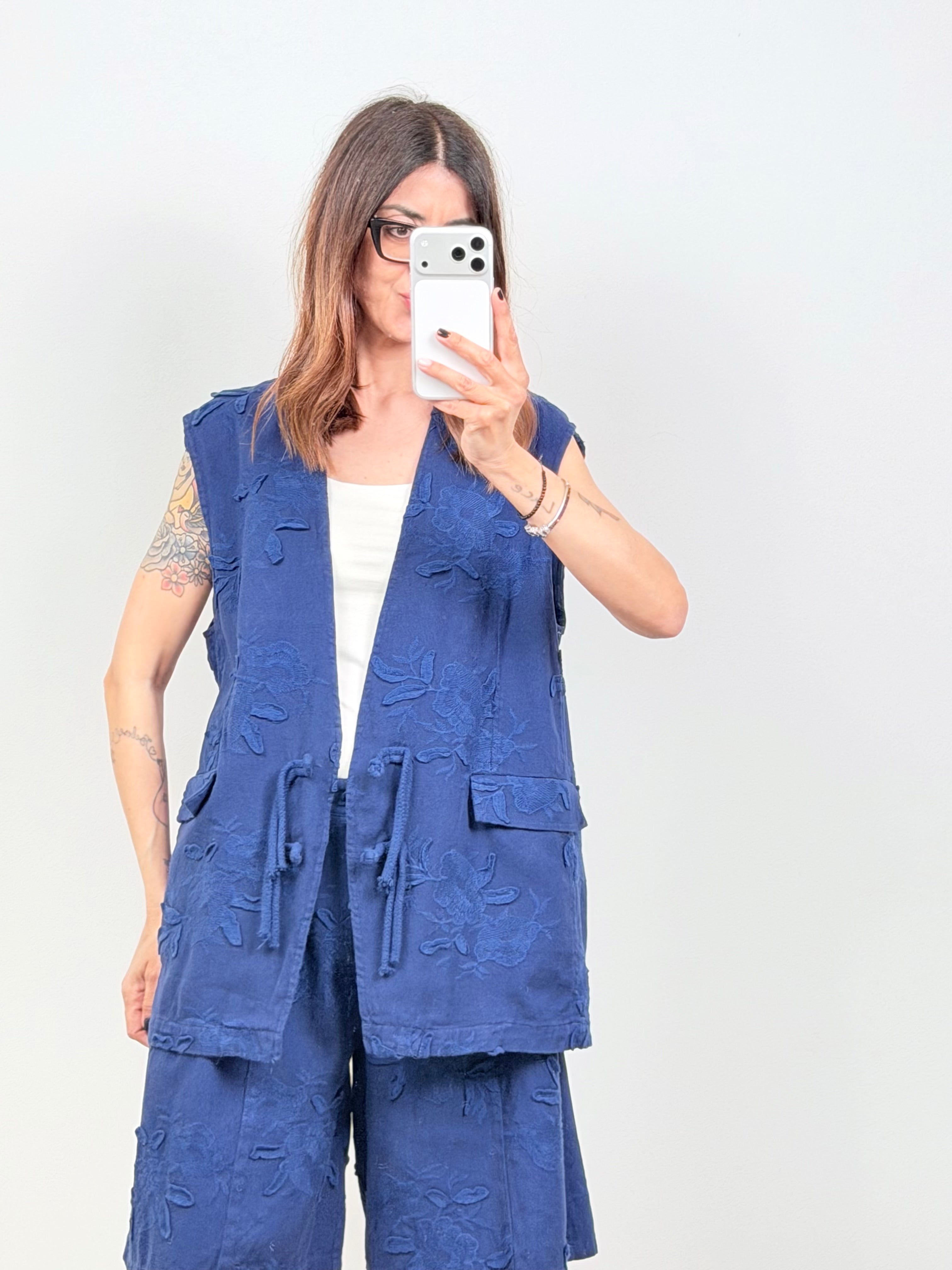 Maxi gilet Tanzania by Lumina