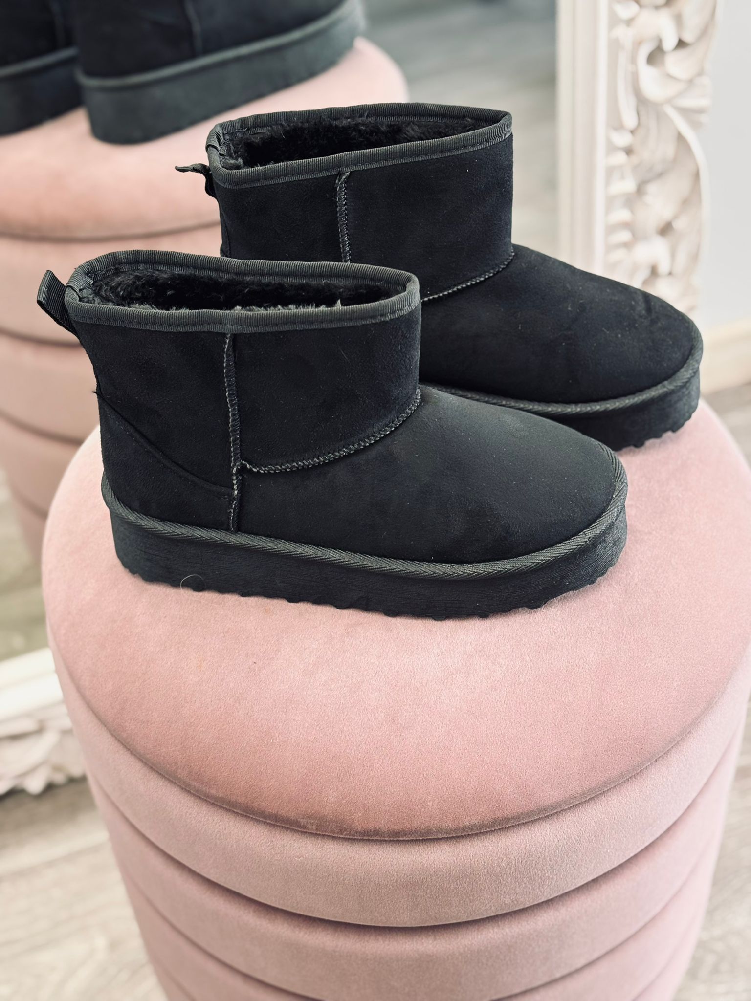 STIVALETTO BASSO CON PLATFORM