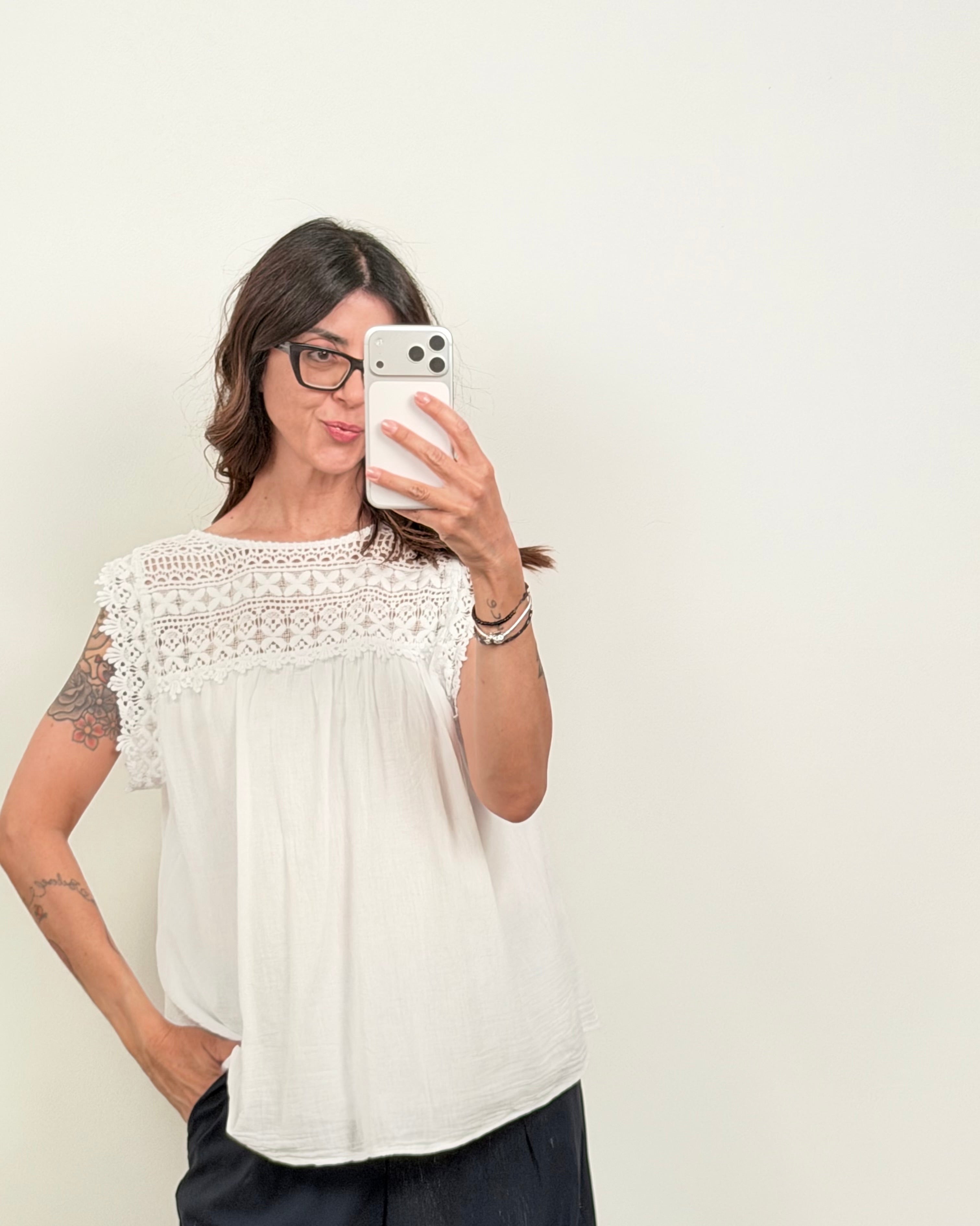 Blusa Merletto