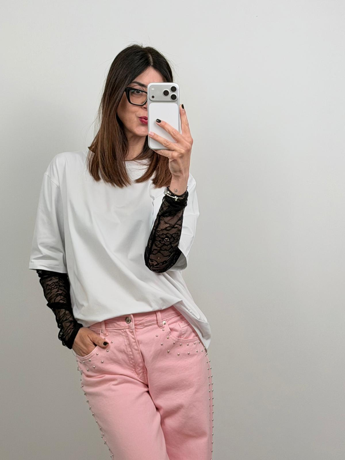 T-shirt Lace