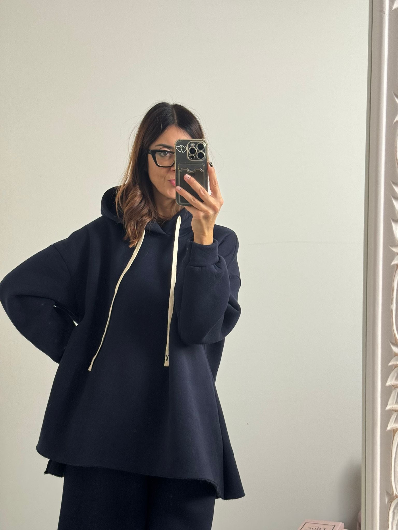 Felpa Street con cappuccio felpato in preordine