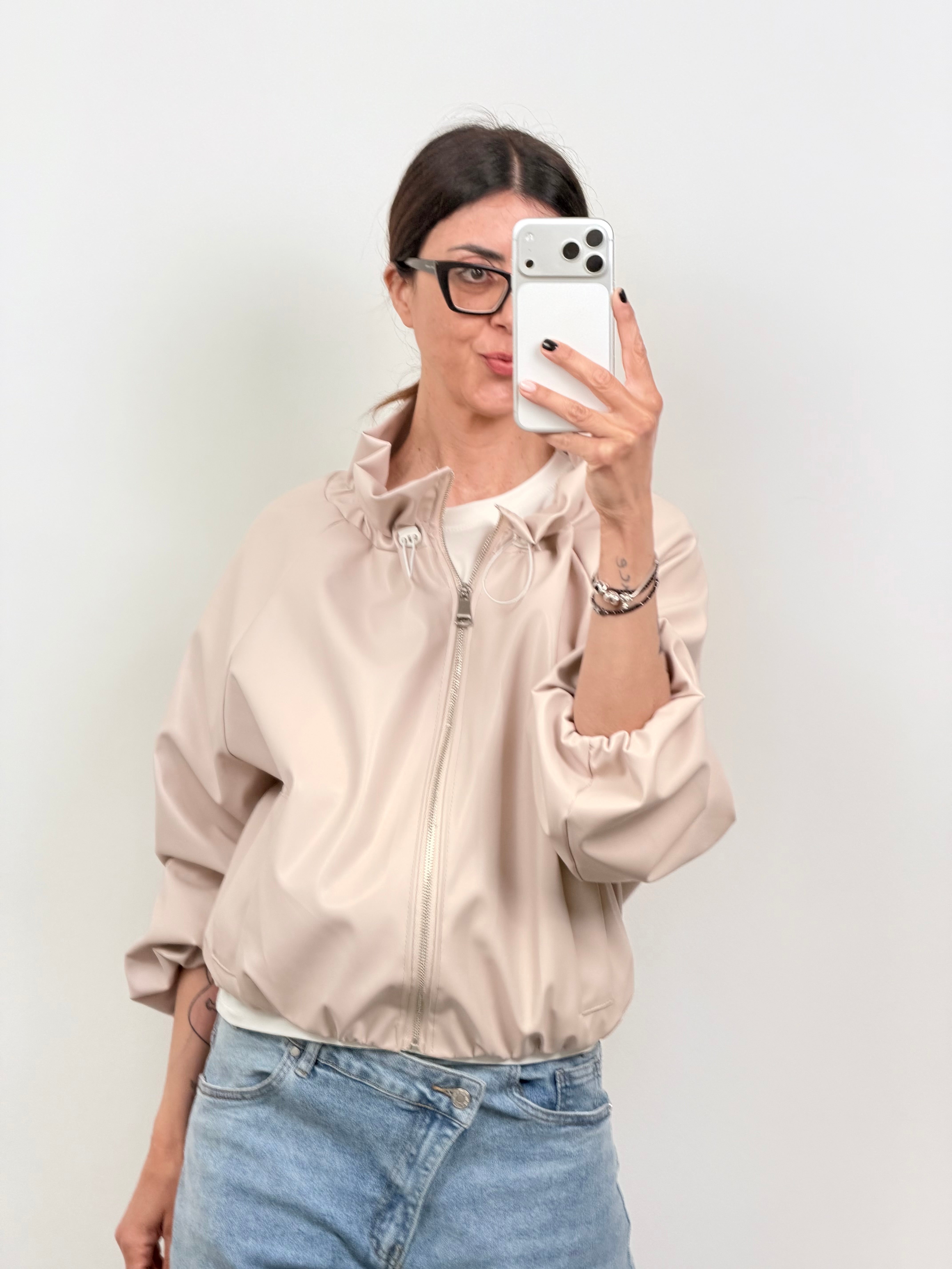 Giubbino ecopelle Miami