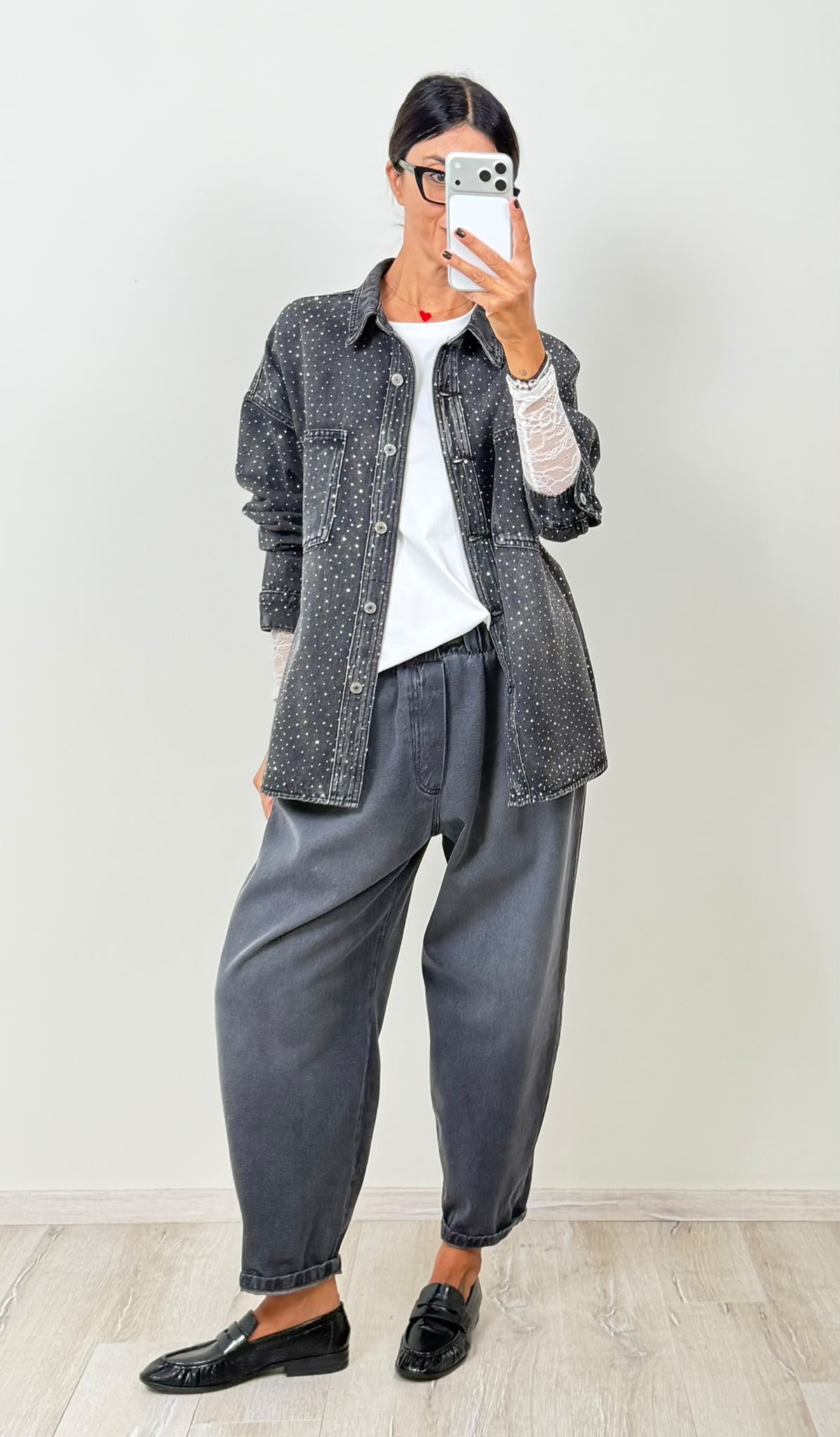 Camicia Erice Denim Grey