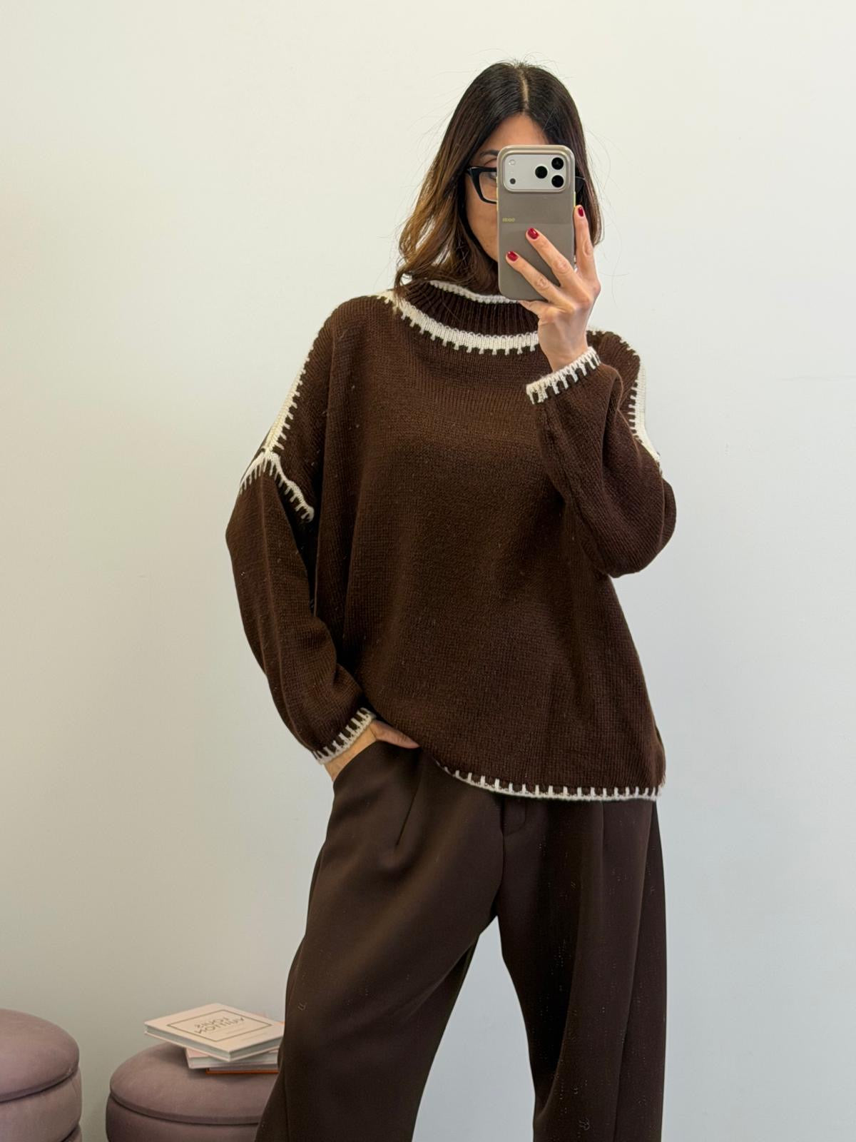 PULL SALISBURGO ciocco/burro