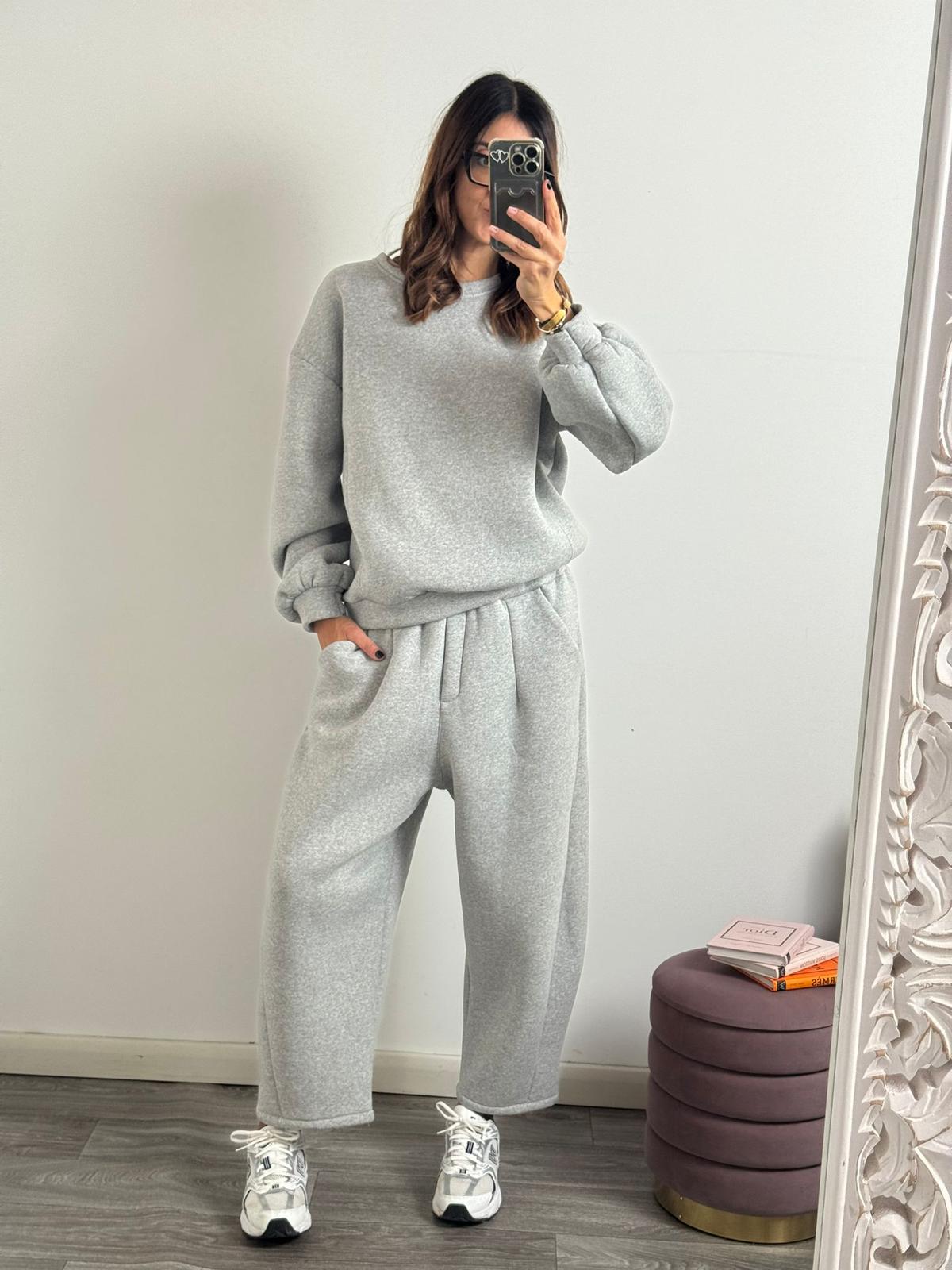 Felpa Street girocollo felpato in preordine