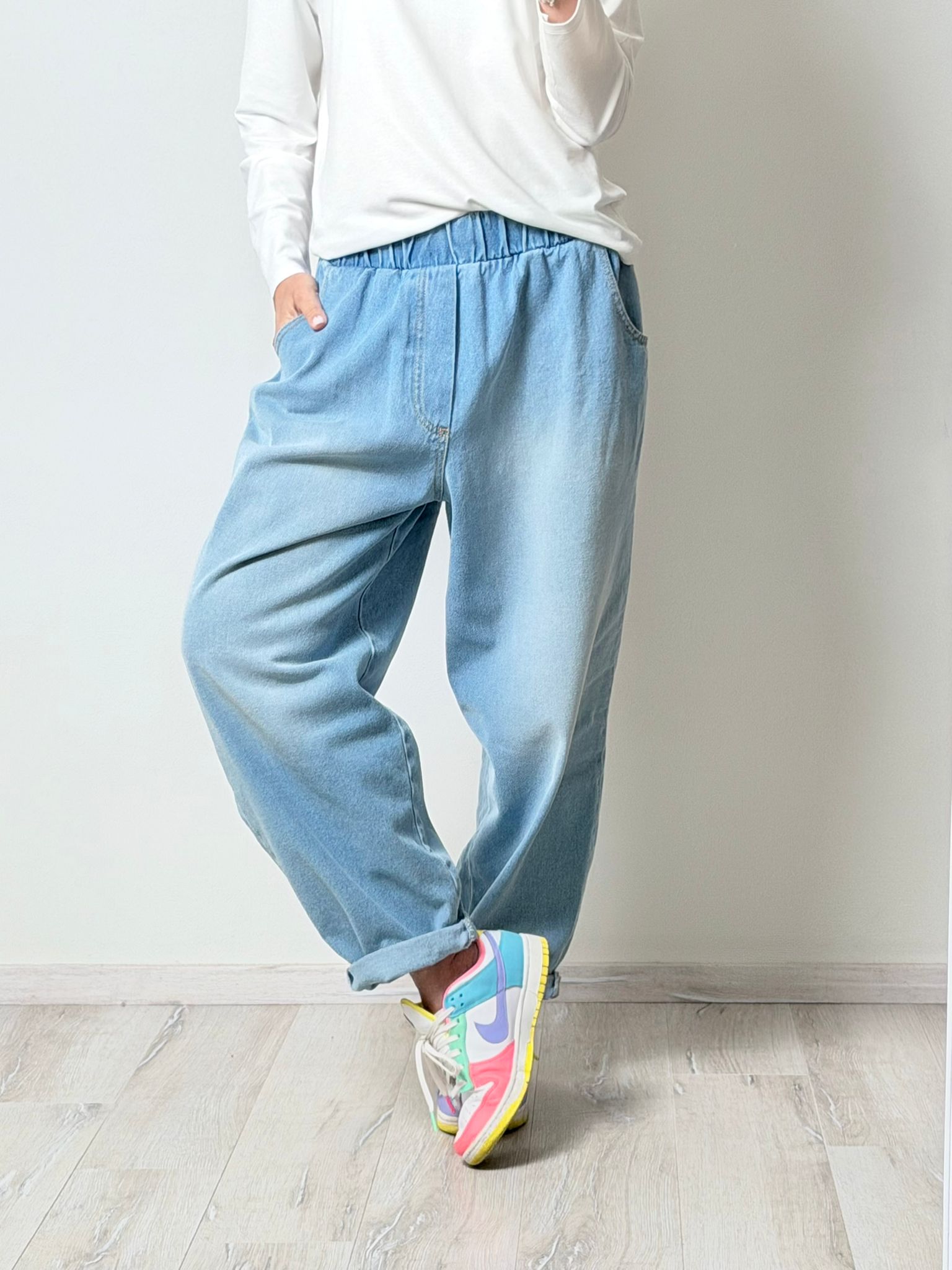 DENIM MASSACHUSETTS BLU CHIARO