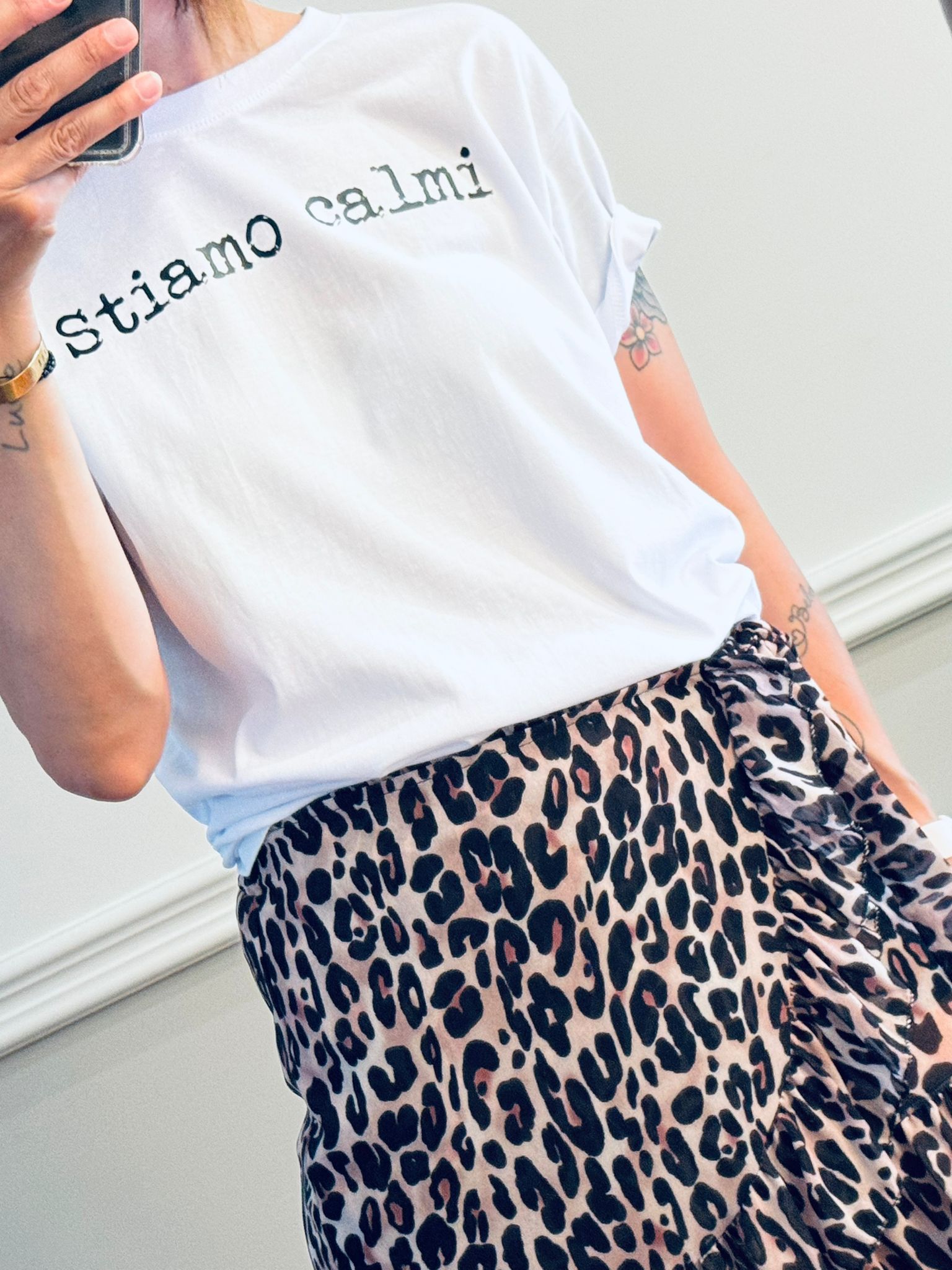 T-shirt Stiamo calmi