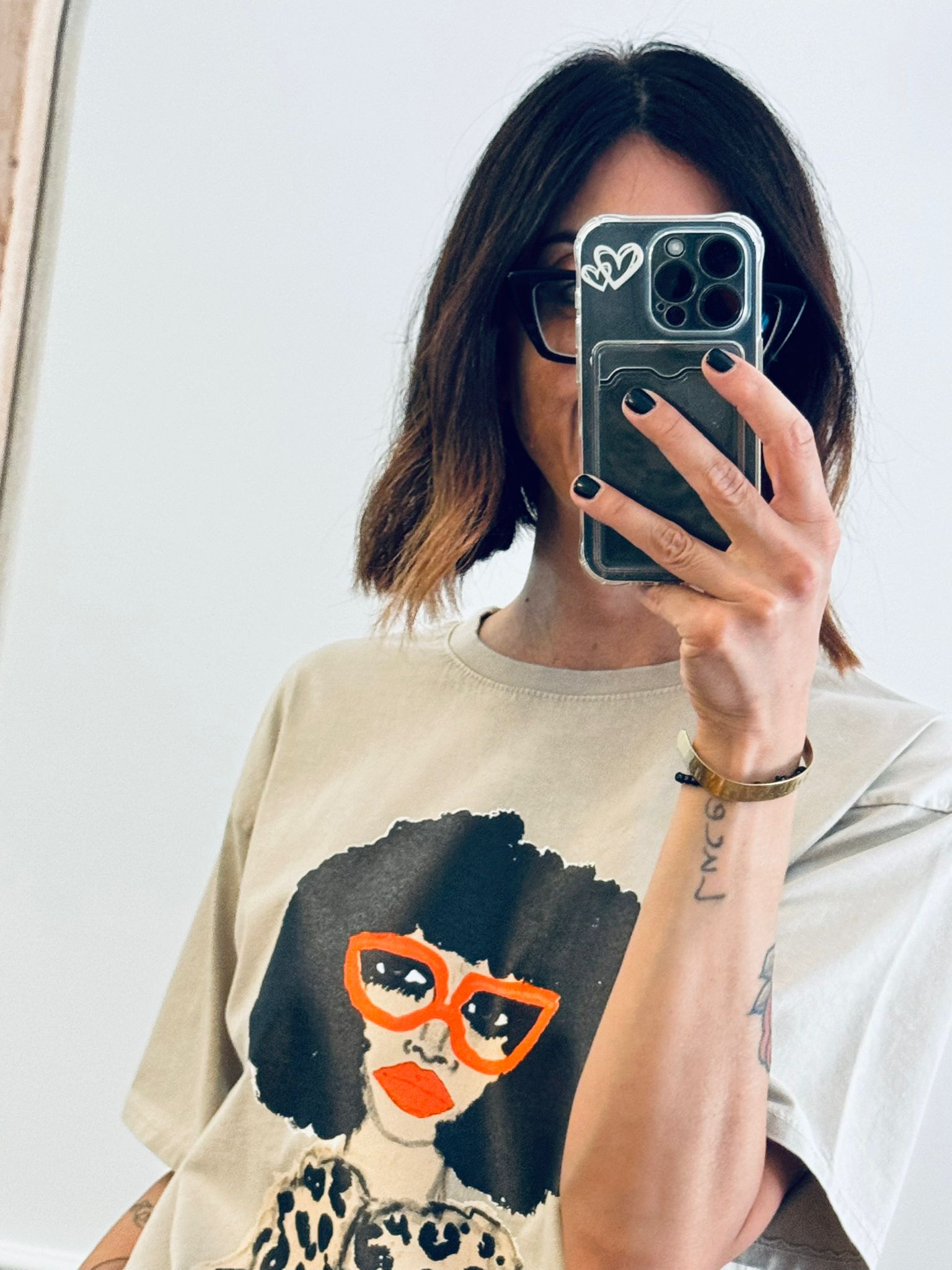 T-shirt Foxy per gli amici Franca