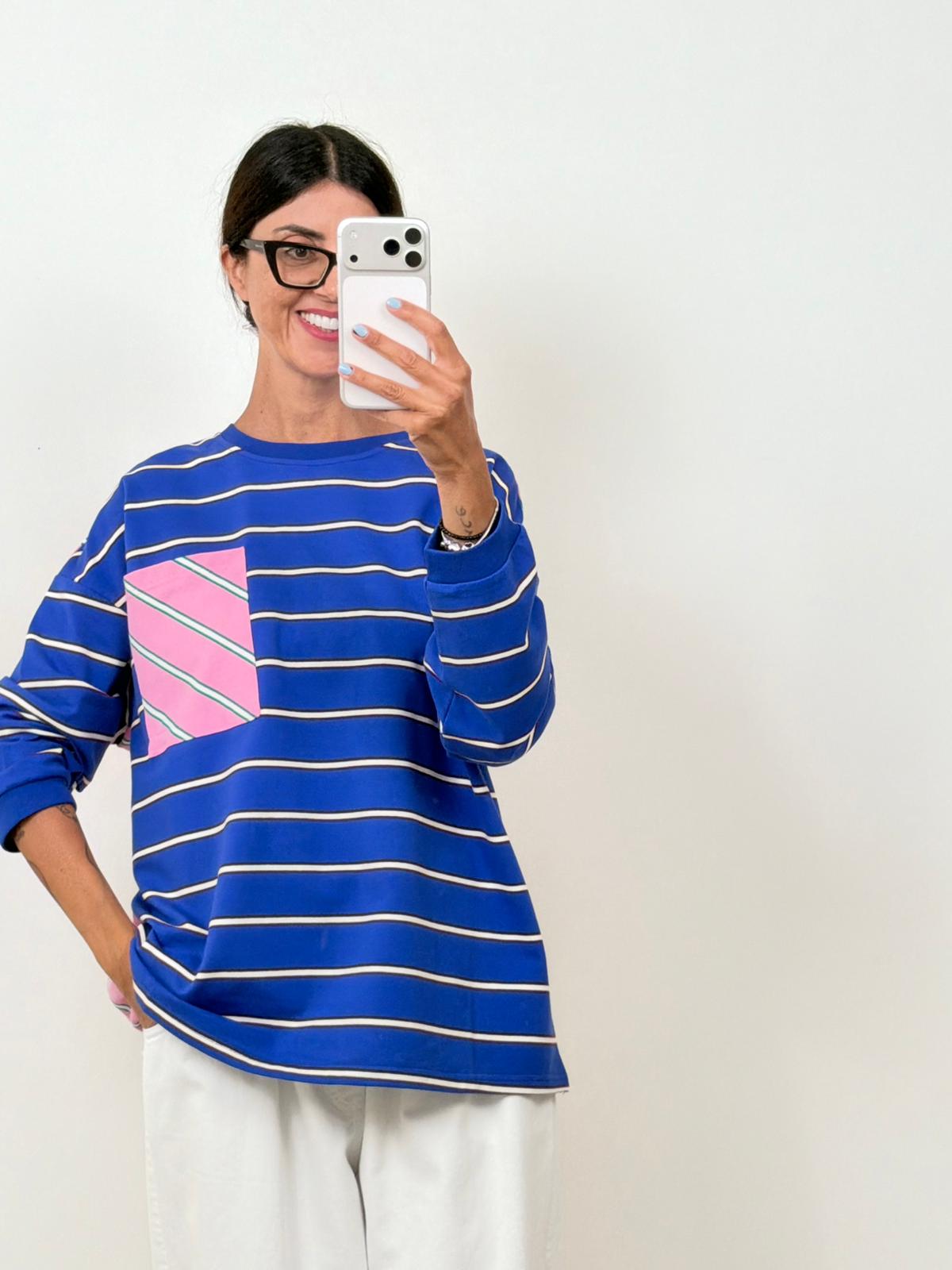 T-shirt manica lunga Stripes