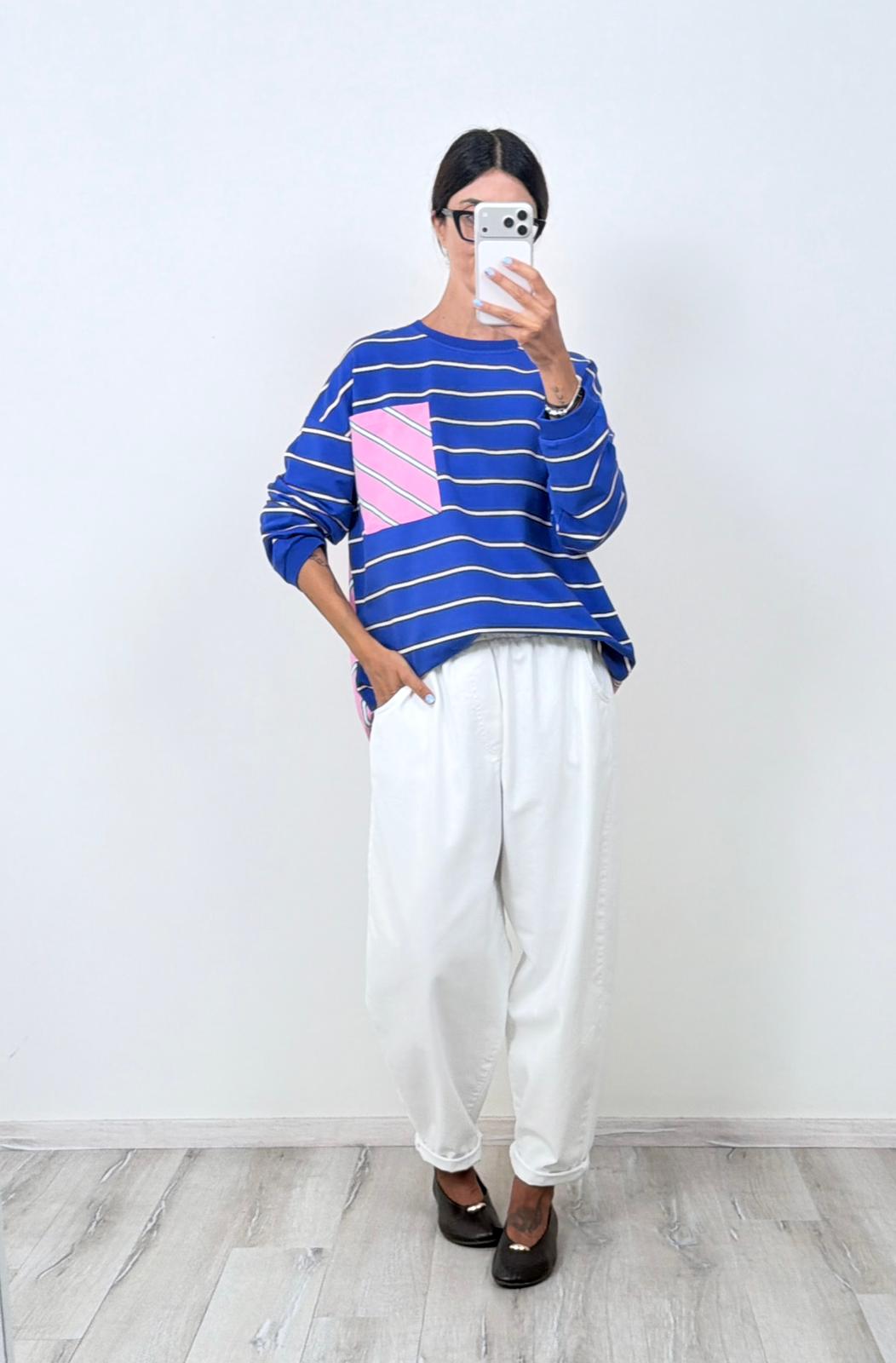 T-shirt manica lunga Stripes