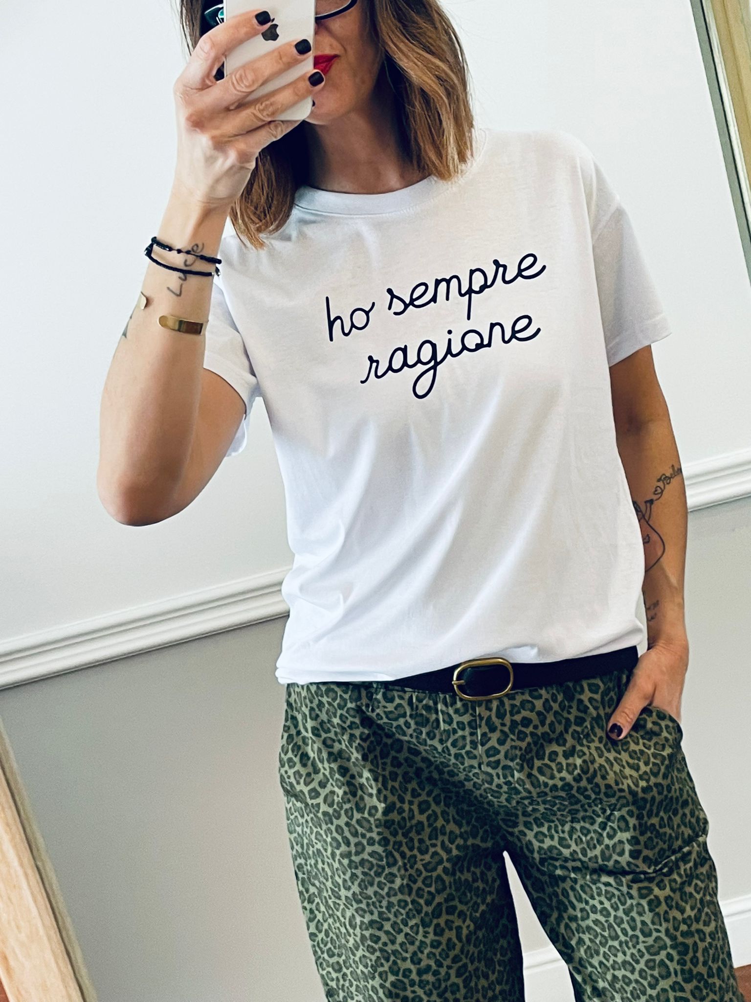 T-shirt Ho sempre ragione