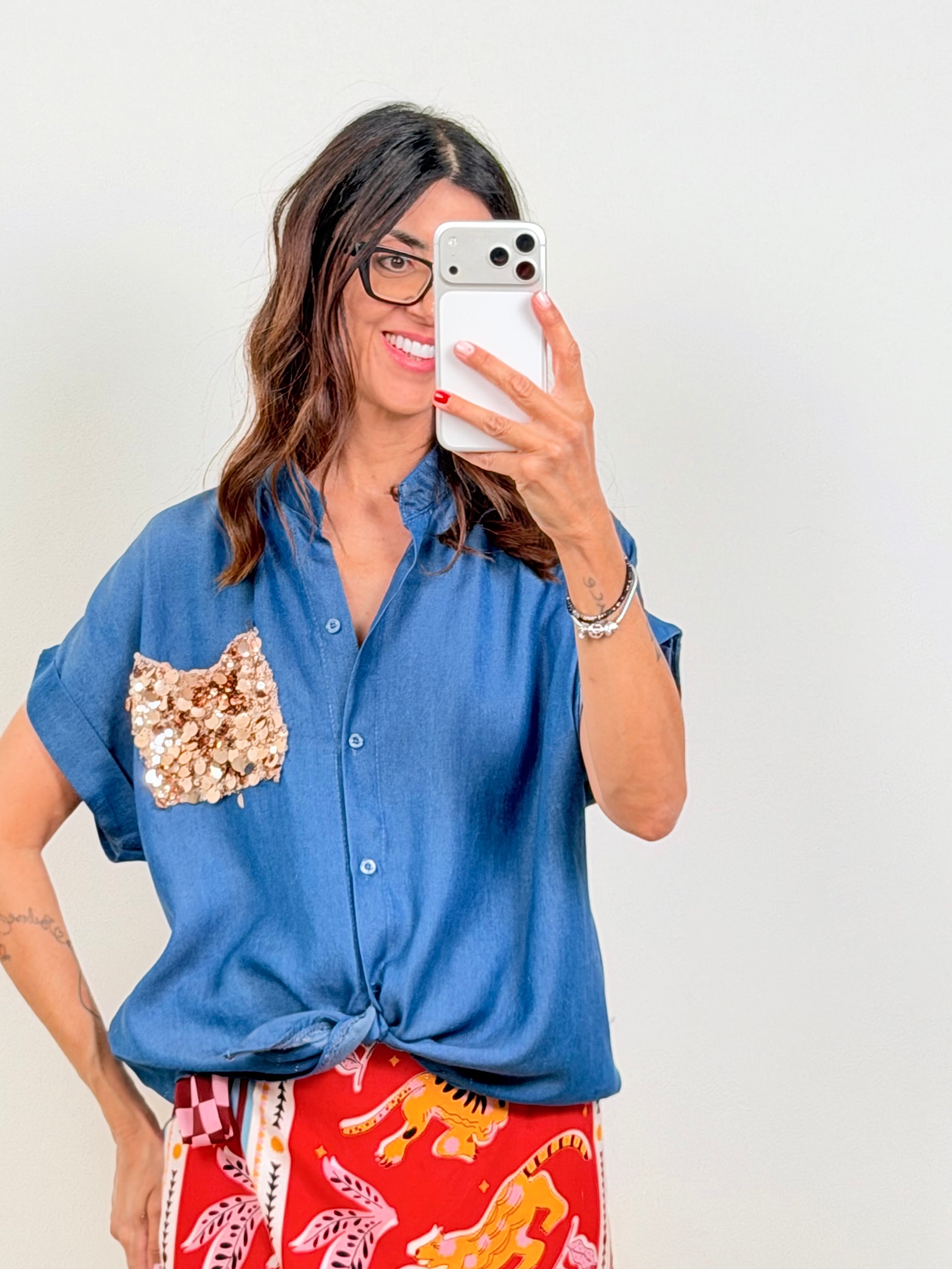 Camicia Glowing