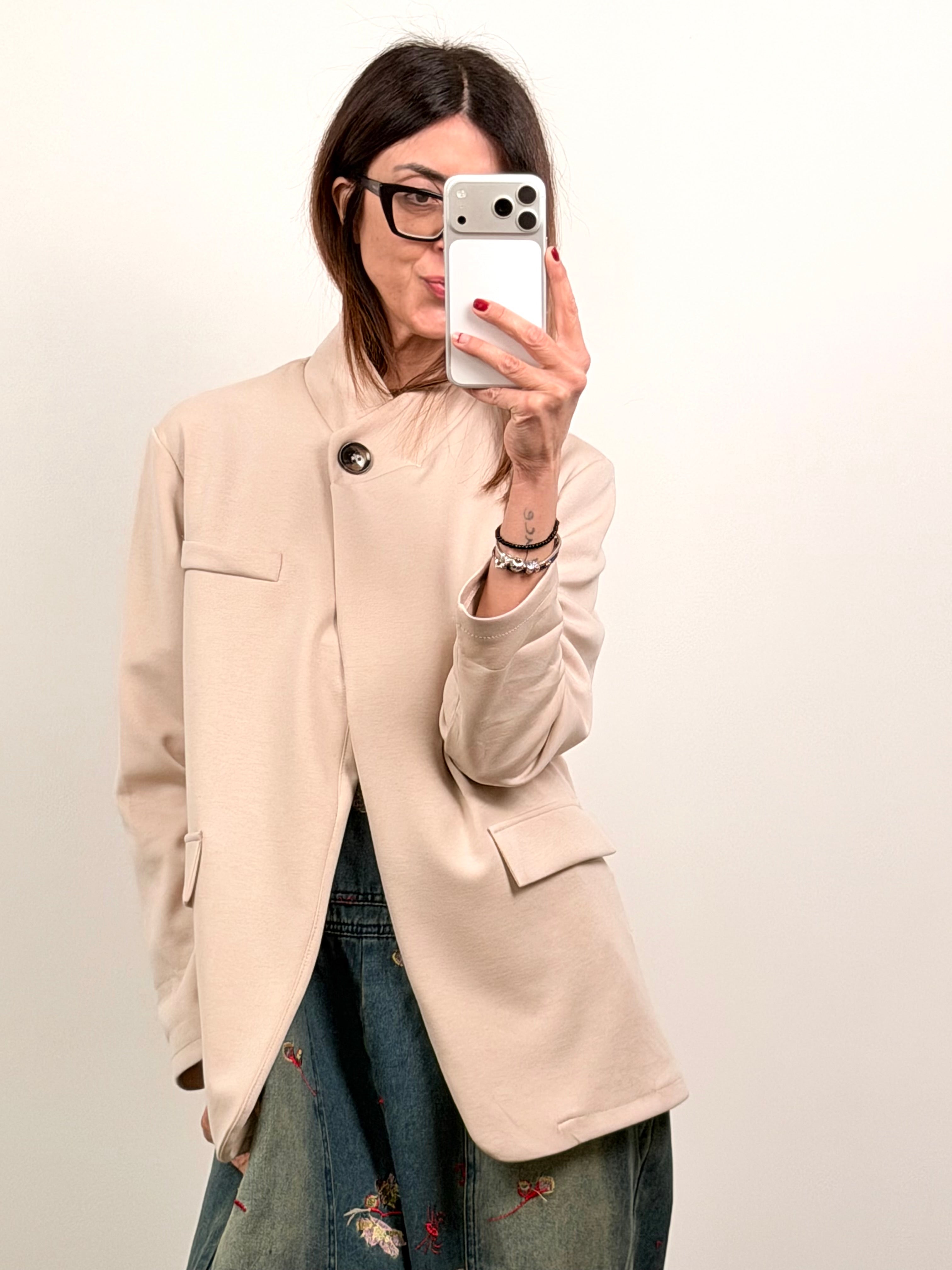 Blazer Nottingham burro
