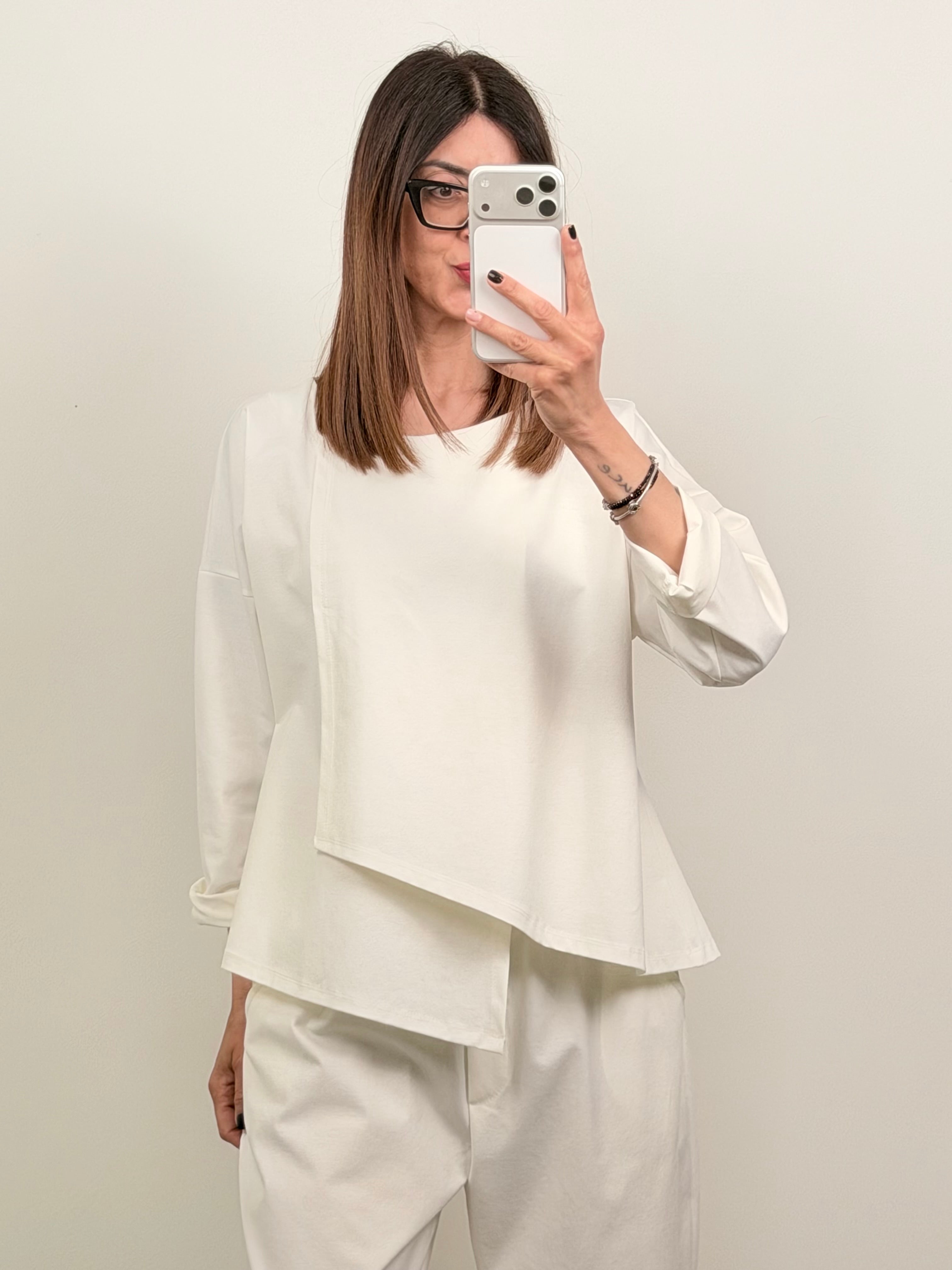 Completo London bianco