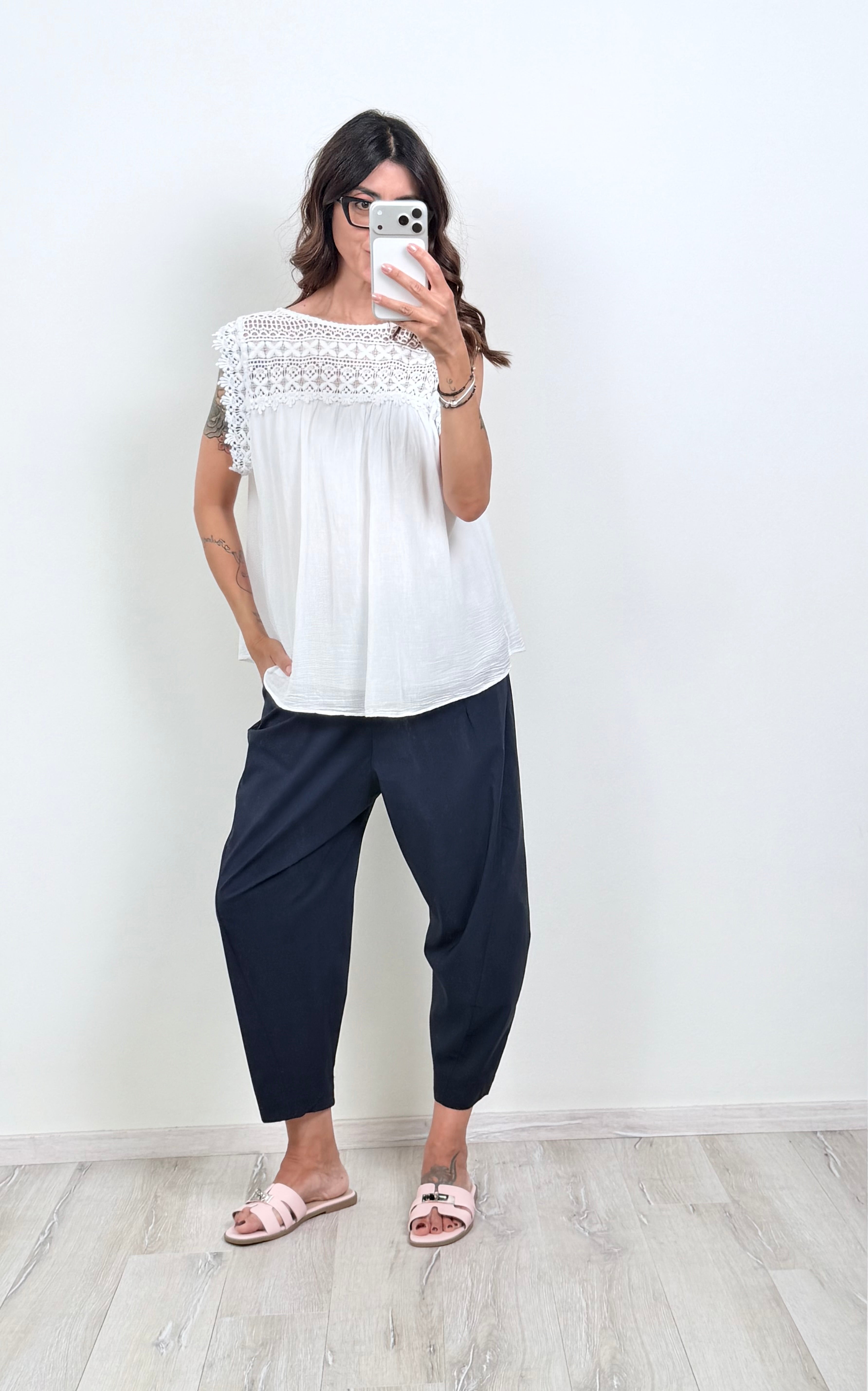 Blusa Merletto
