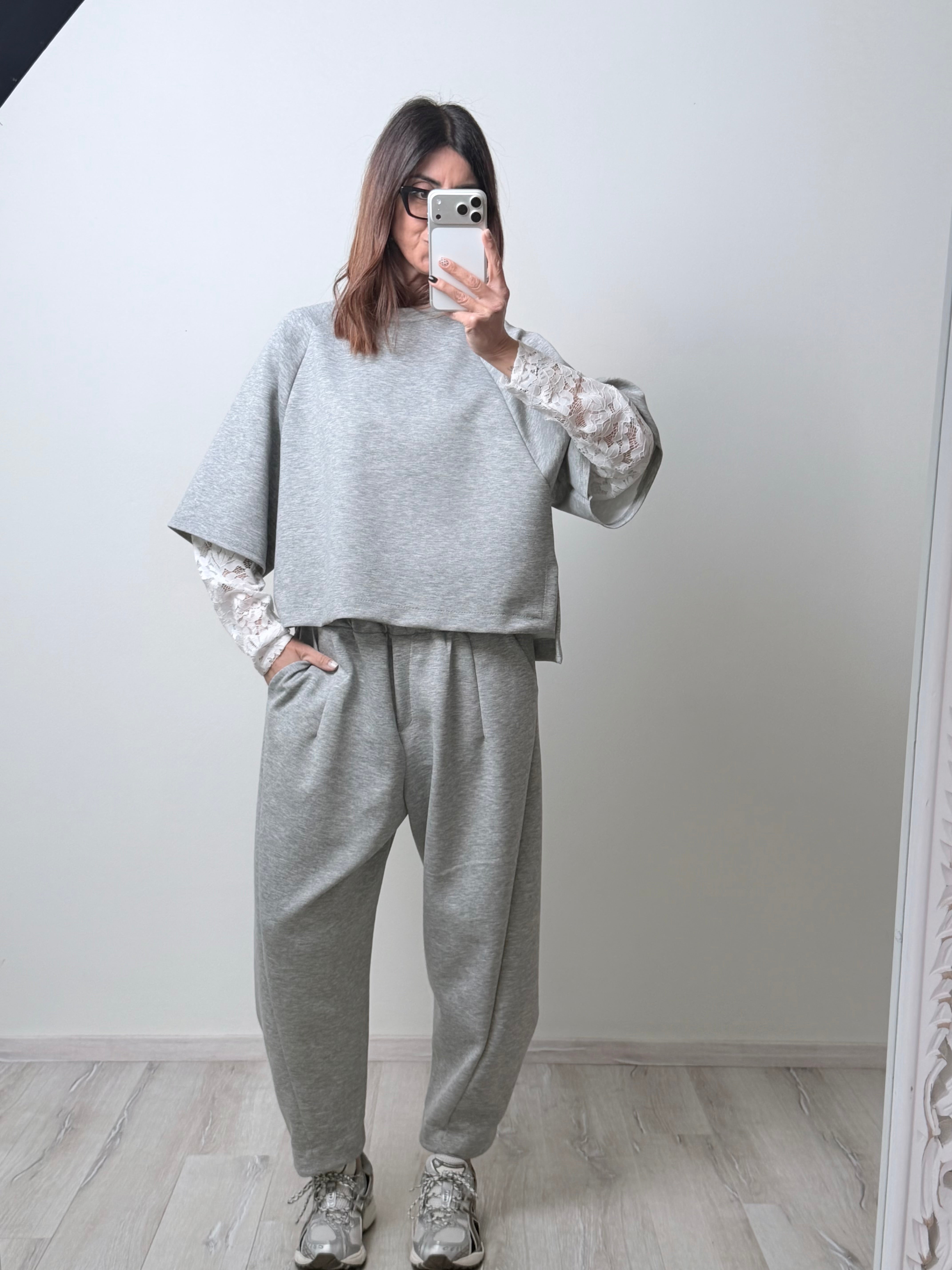 Coordinato Gallipoli grigio in preordine con spedizione da venerdì 3 aprile