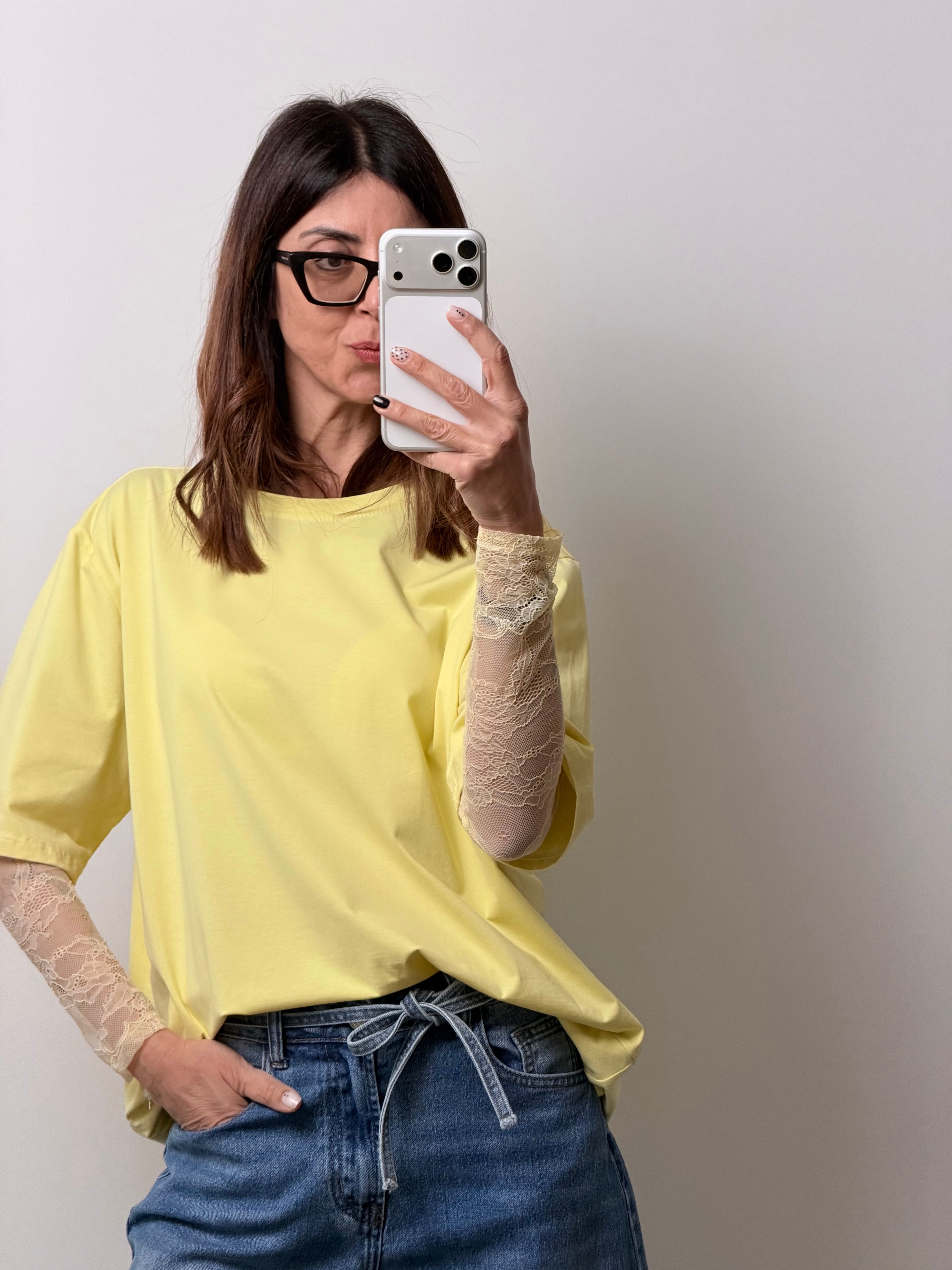 T-shirt Lace (Veste Curvy)