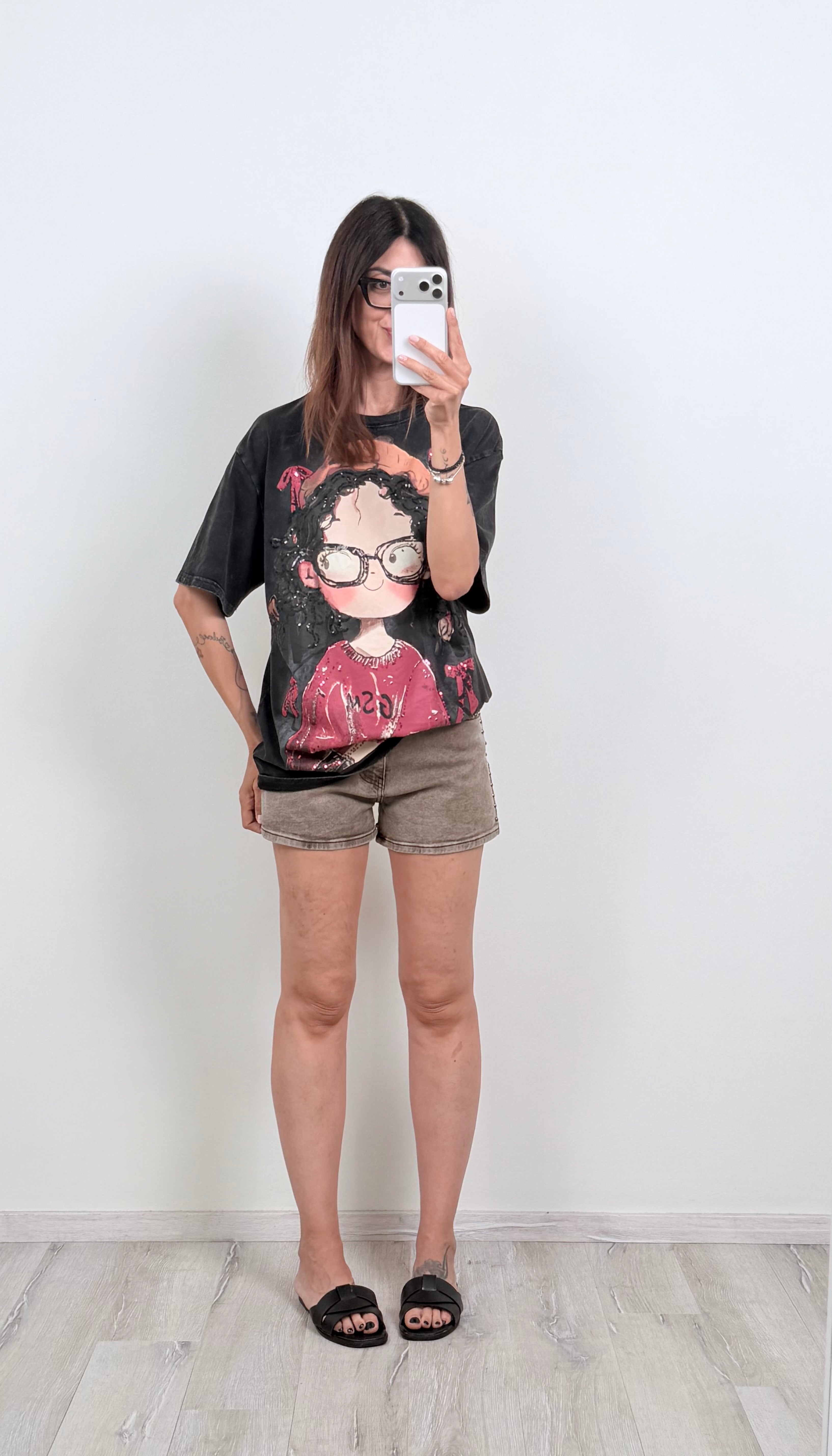 T-shirt Curly