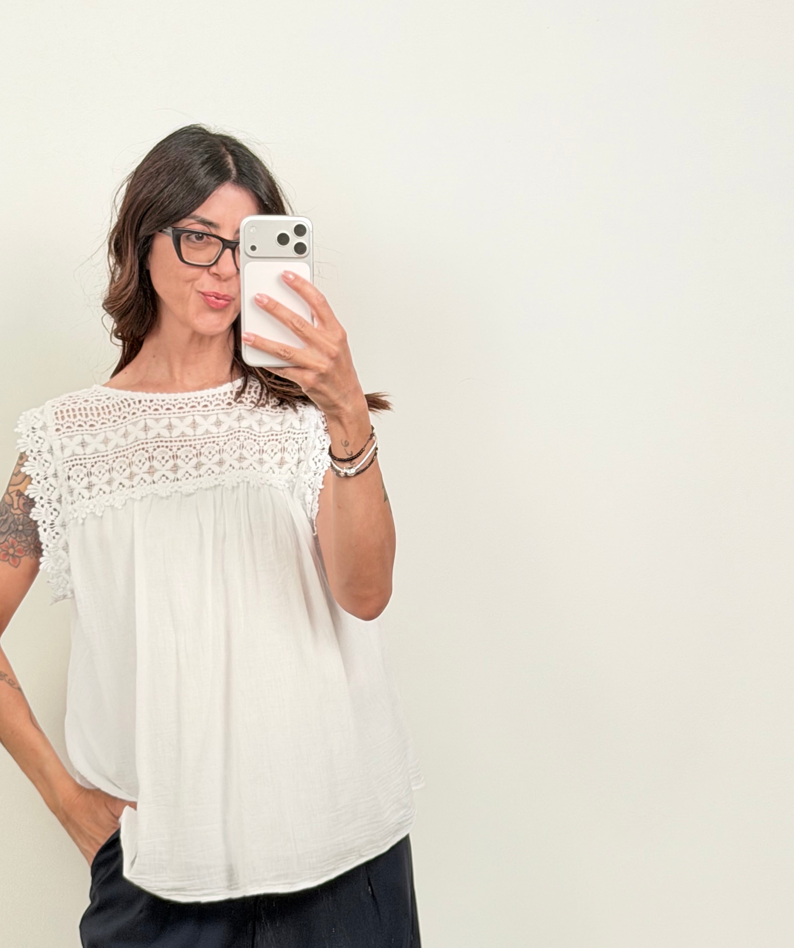 Blusa Merletto