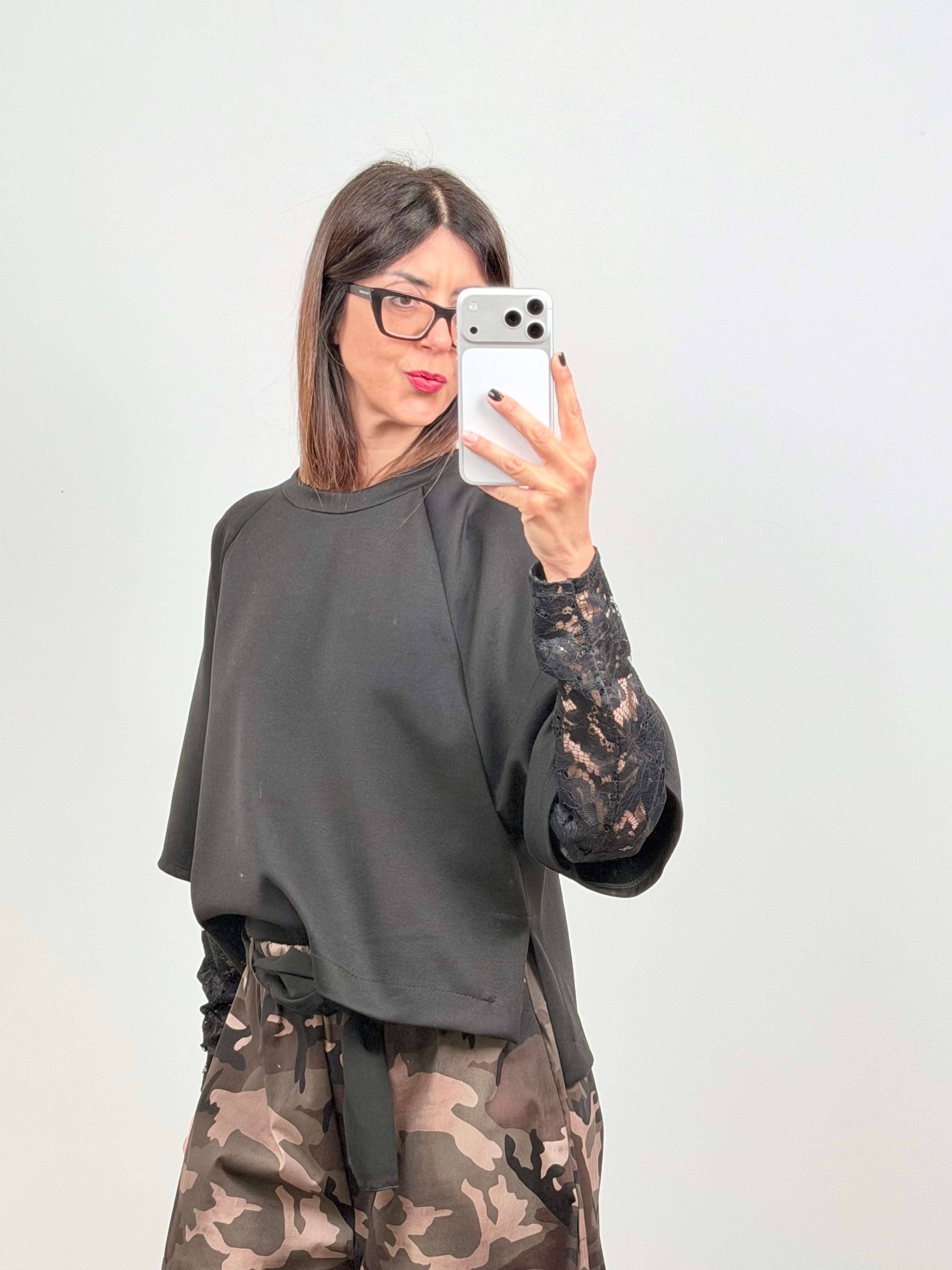 Felpa Gallipoli nera