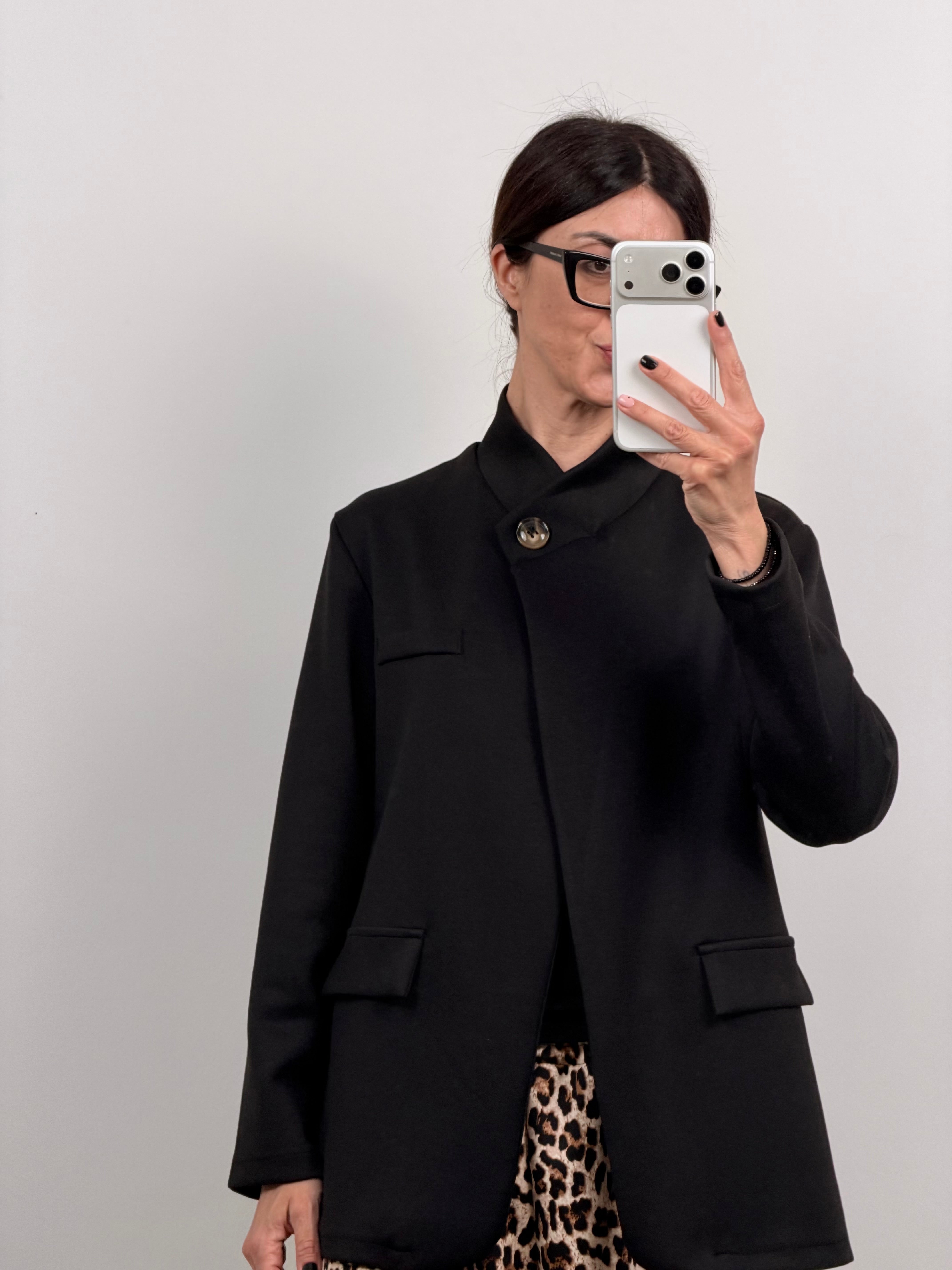 Blazer Nottingham nero