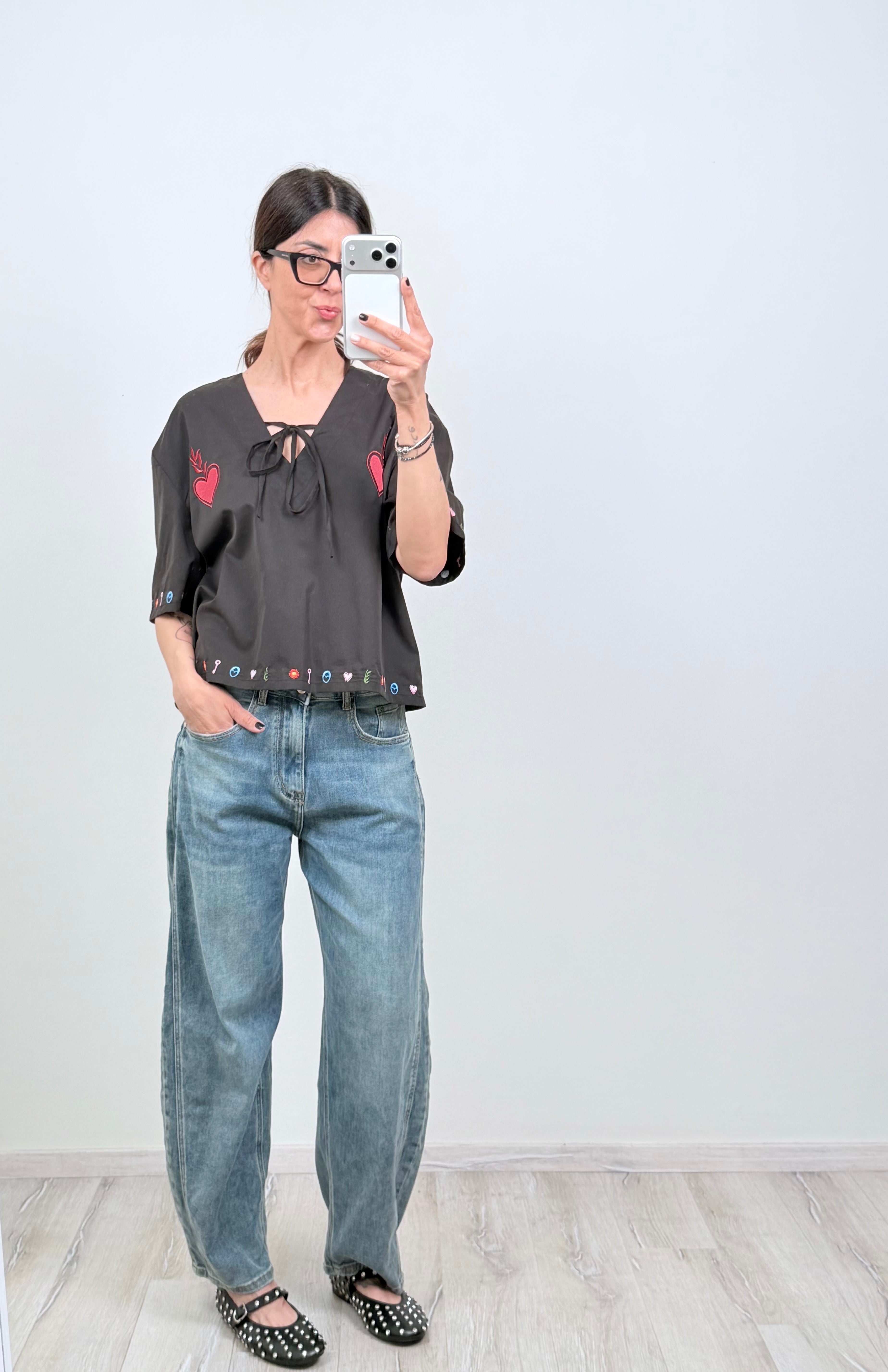 BLUSA WOODSTOCK
