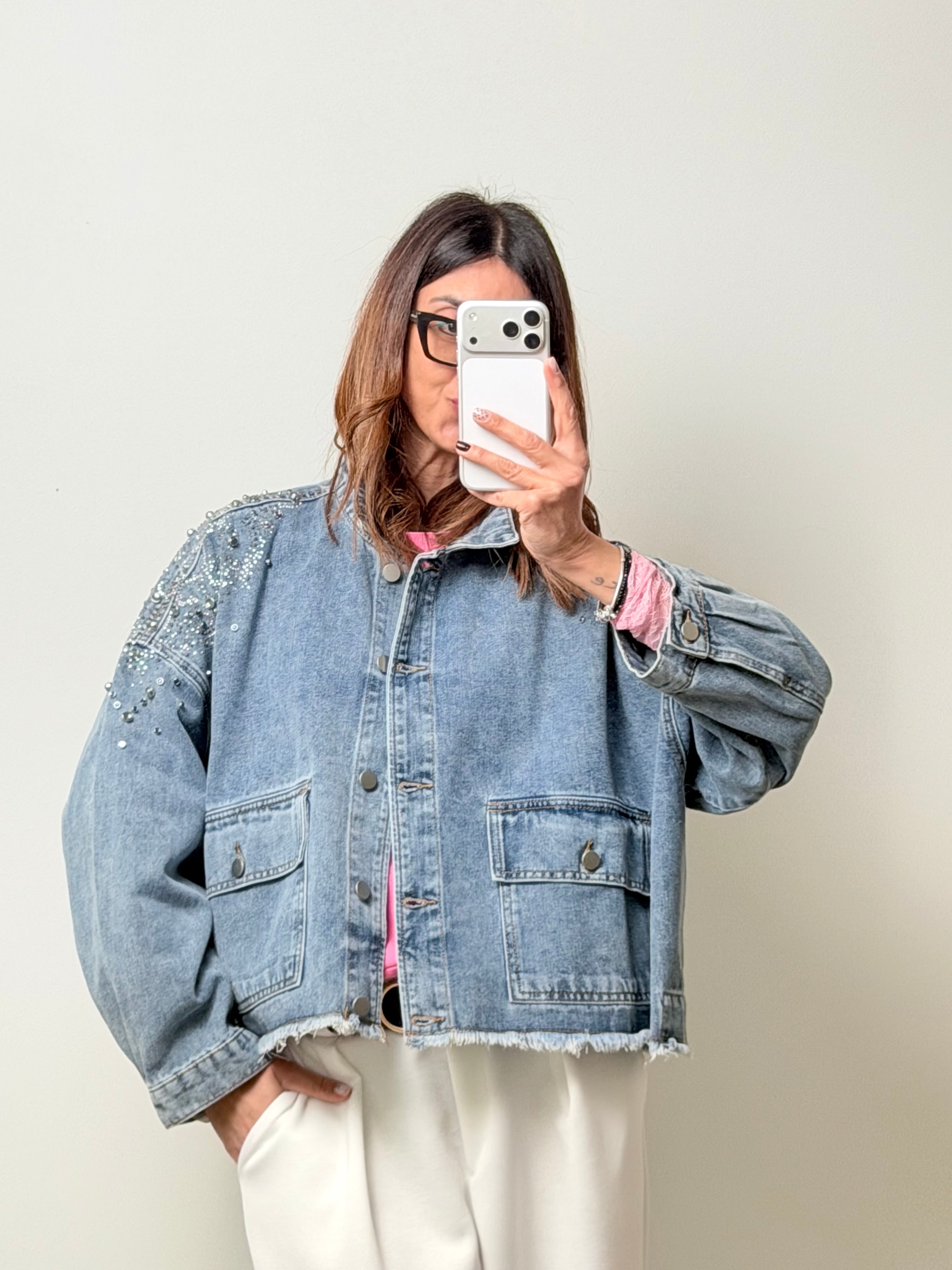 Giubbino in denim Oriente